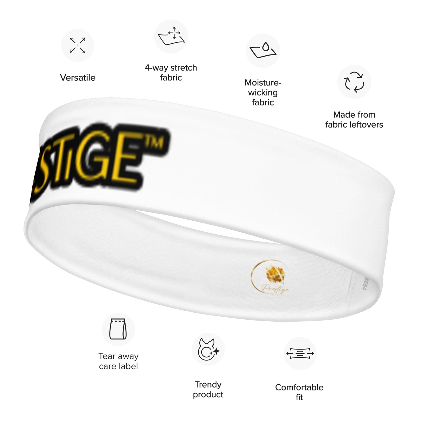 Bandeau de Tête Prestige™ Blanc Pure - Prestige Picture Sxm