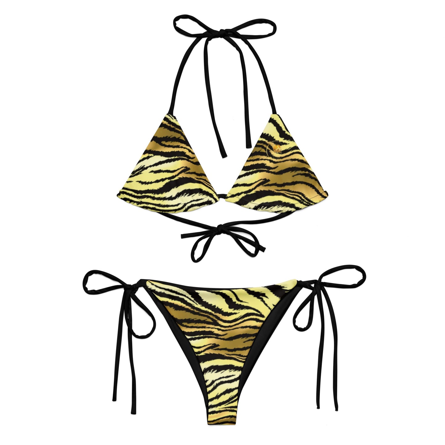 Bikini tigre d'or sexy Prestigeā¢ - Prestige Picture Sxm