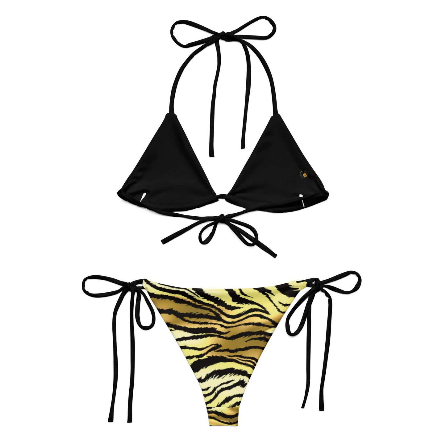 Bikini tigre d'or sexy Prestigeā¢ - Prestige Picture Sxm