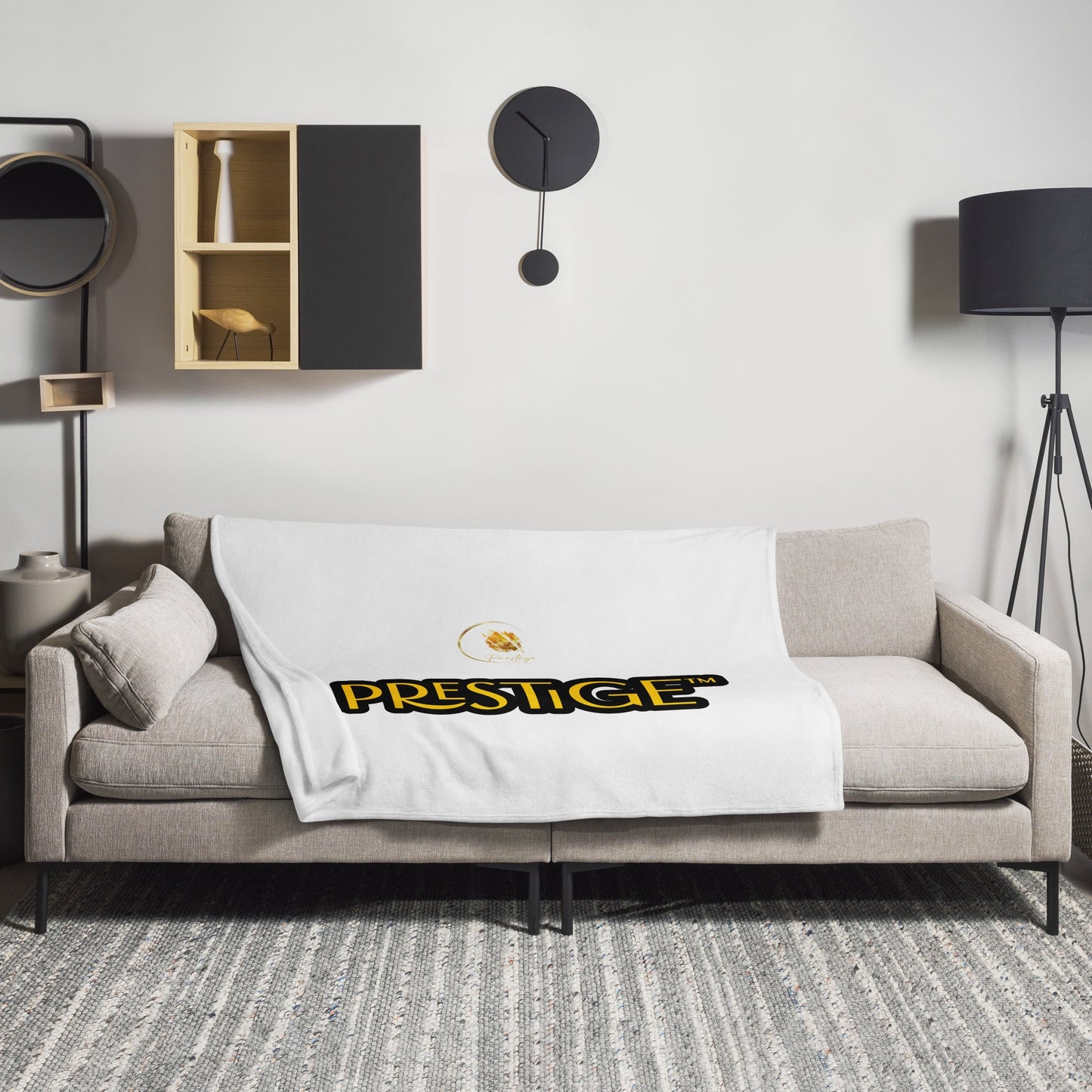 Plaid Prestige™ Blanc - Prestige SXM