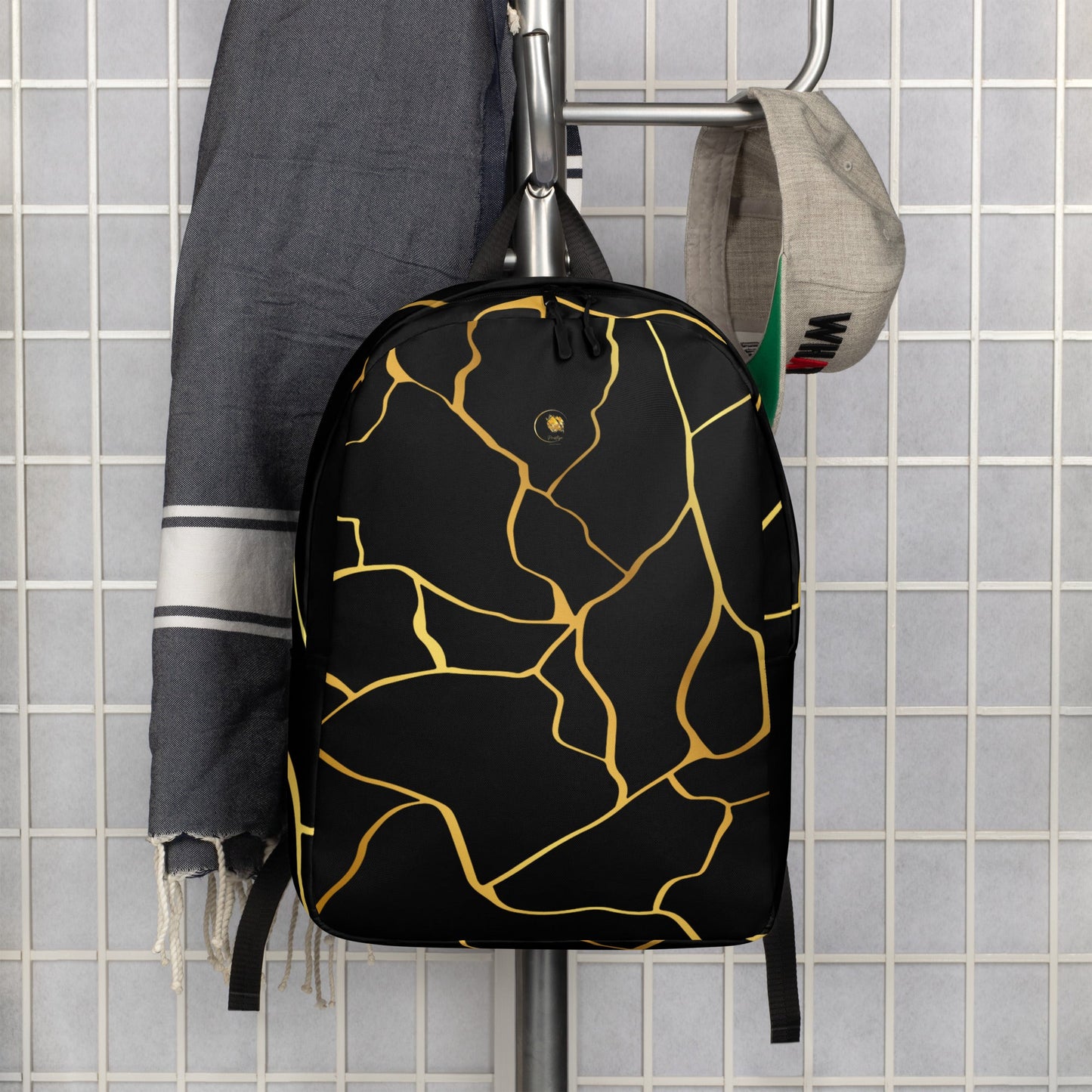 Sac à dos minimaliste Prestige™ Noir & Or - Prestige SXM