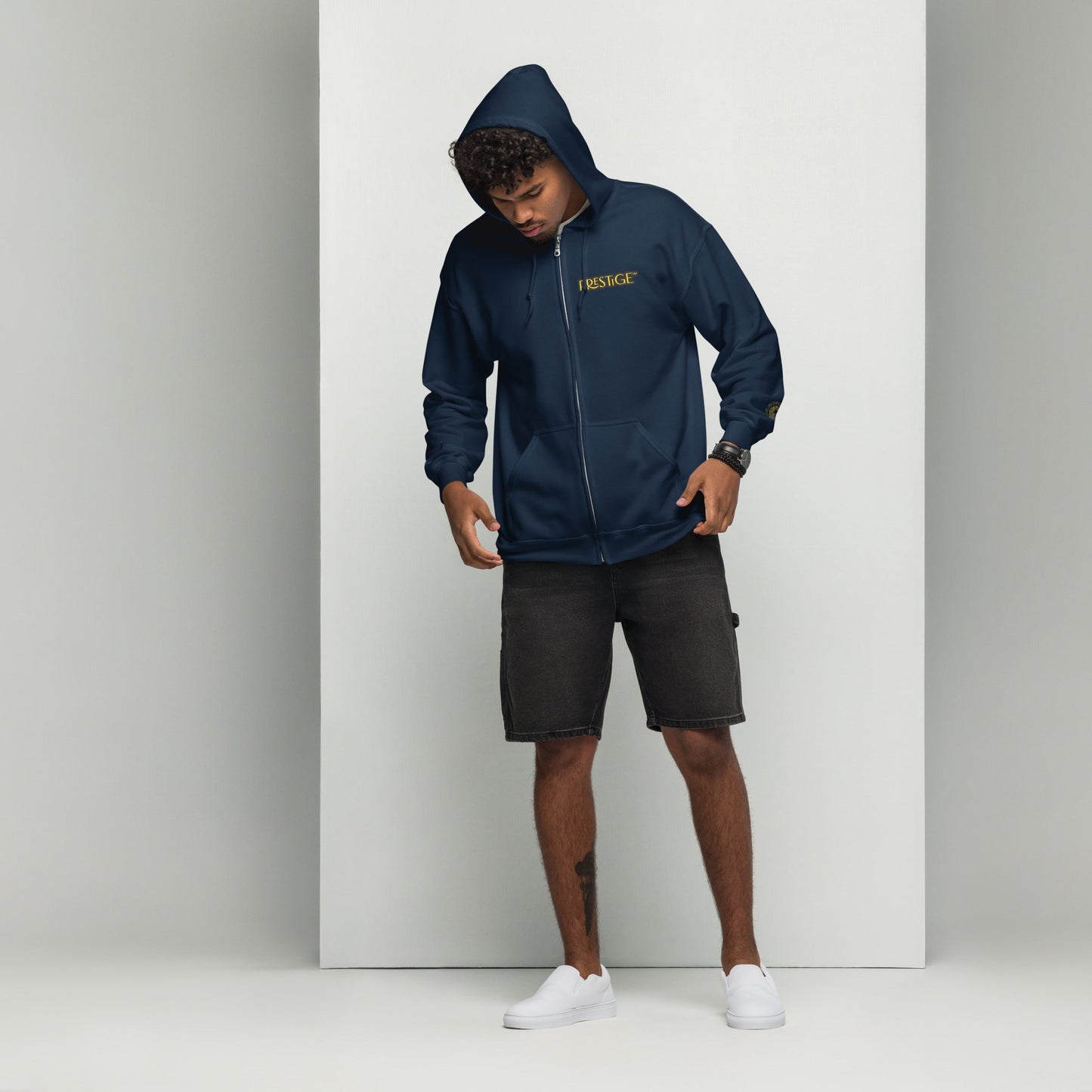 Sweat à capuche épais unisexe à fermeture éclair Prestige™ LUXURY DRAGON - Prestige SXM