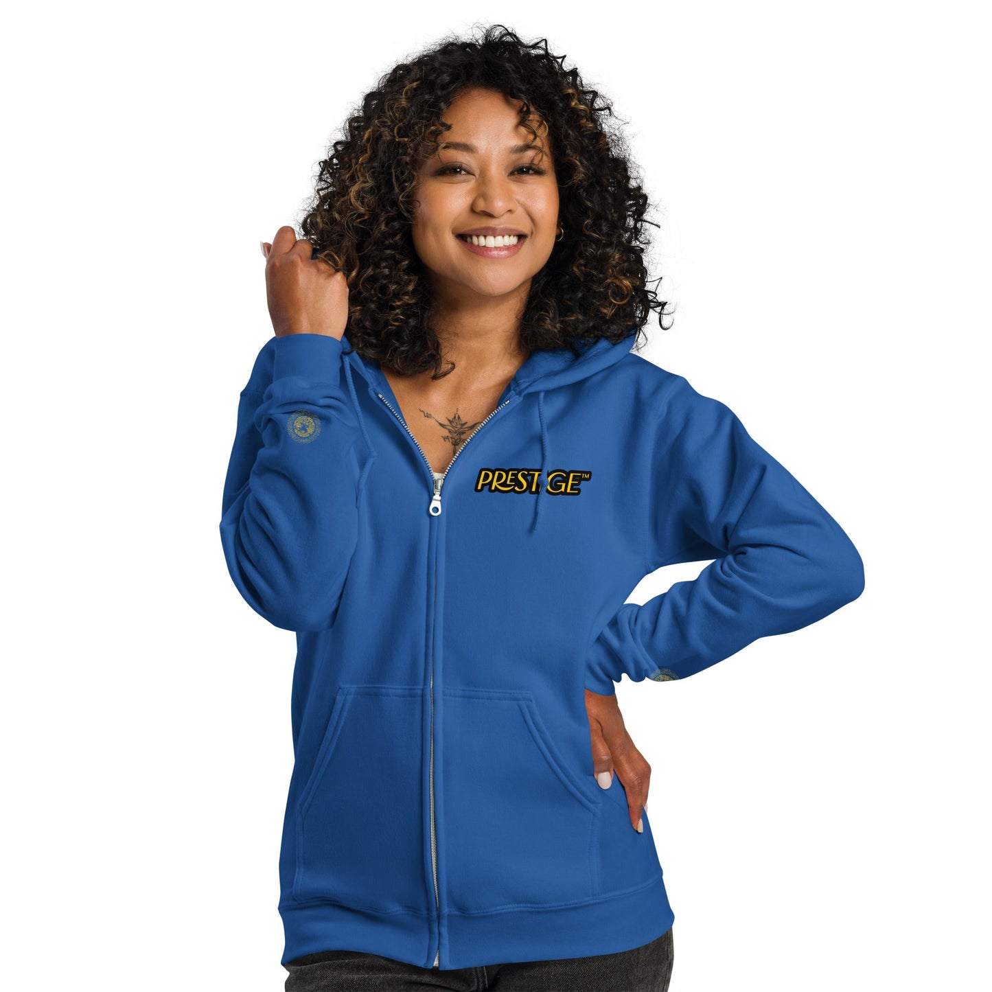 Sweat à capuche épais unisexe à fermeture éclair Prestige™ LUXURY DRAGON - Prestige SXM