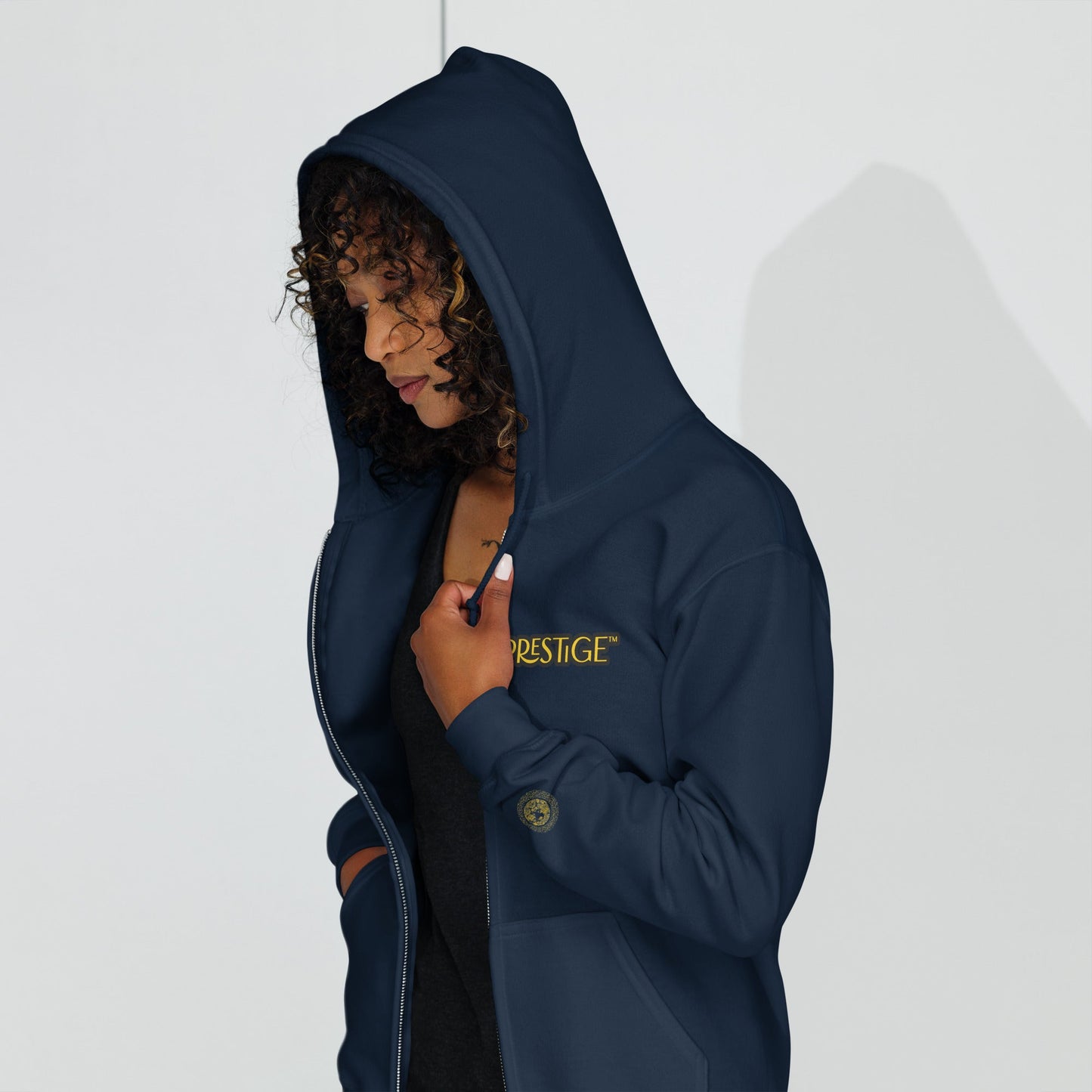 Sweat à capuche épais unisexe à fermeture éclair Prestige™ LUXURY DRAGON - Prestige SXM