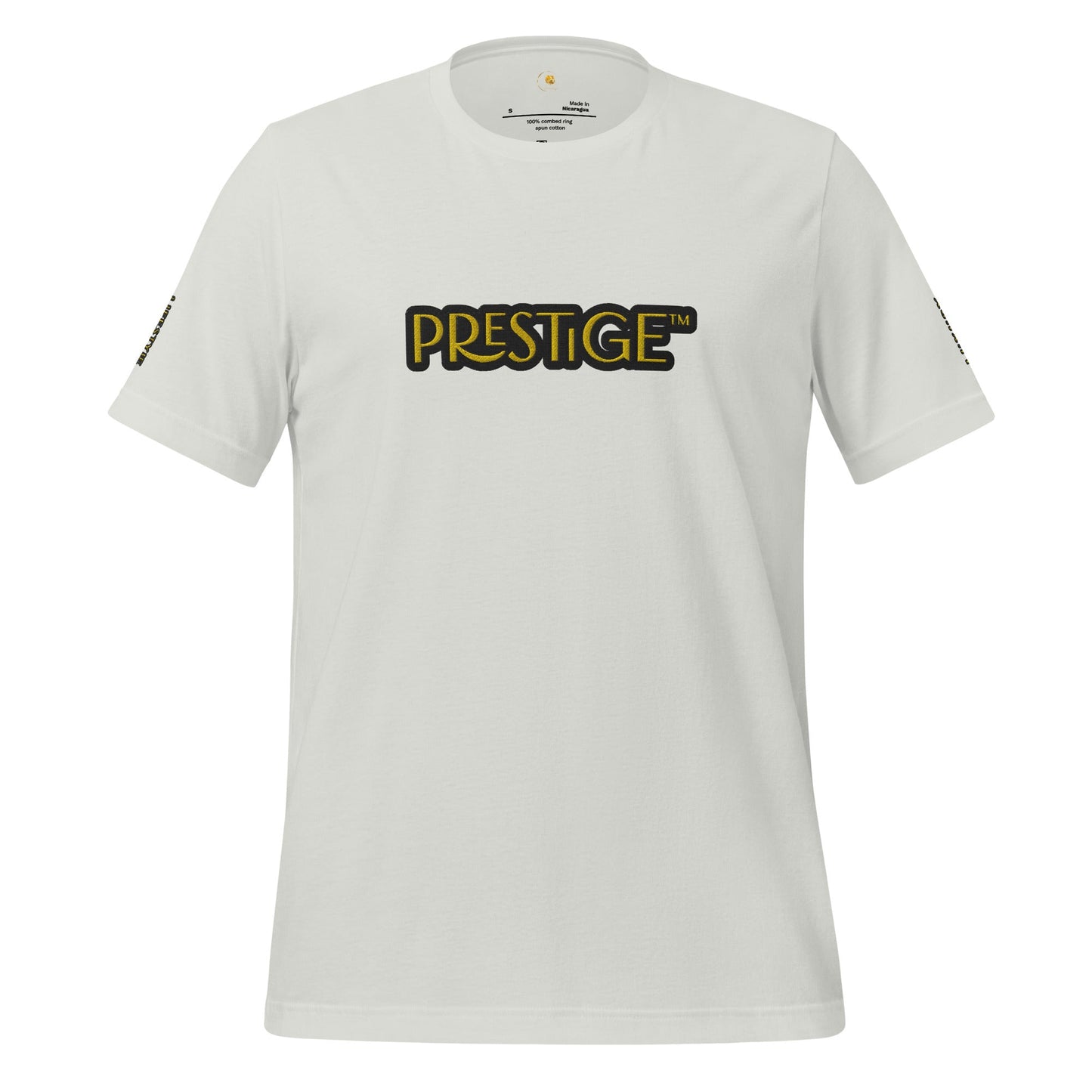 T-shirt Logo Texte Brodé Prestige™ Unisexe - Prestige SXM