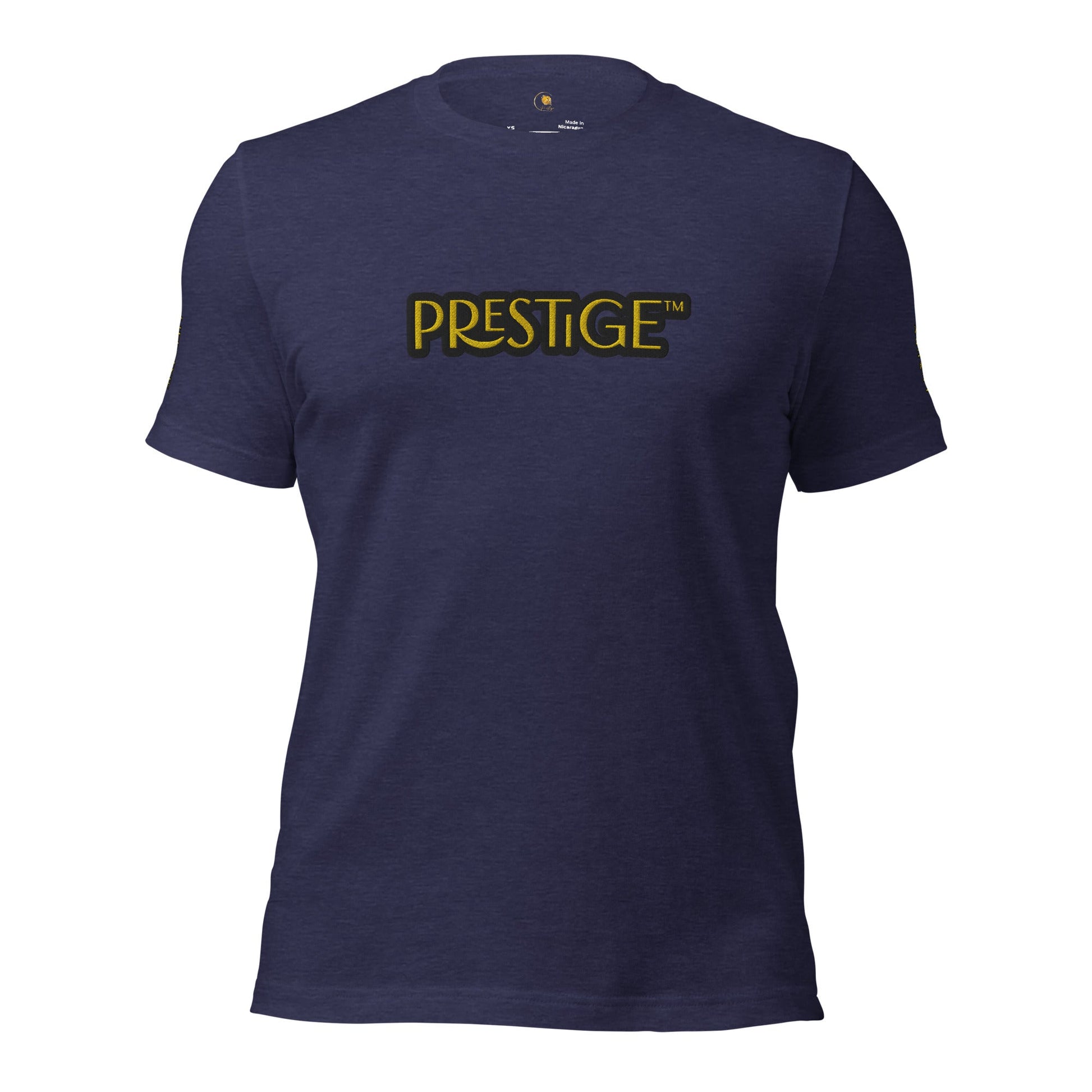 T-shirt Logo Texte Brodé Prestige™ Unisexe - Prestige SXM