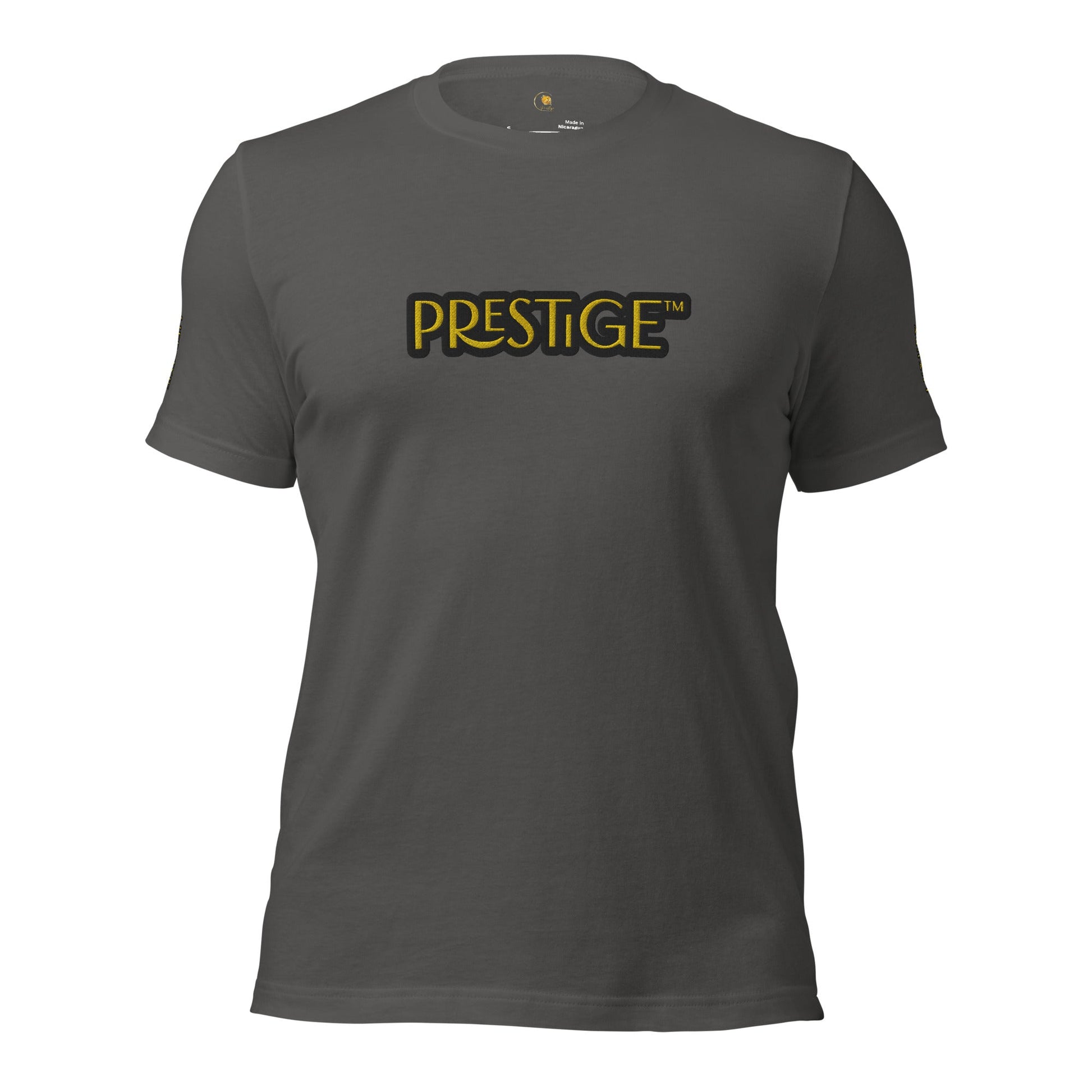 T-shirt Logo Texte Brodé Prestige™ Unisexe - Prestige SXM