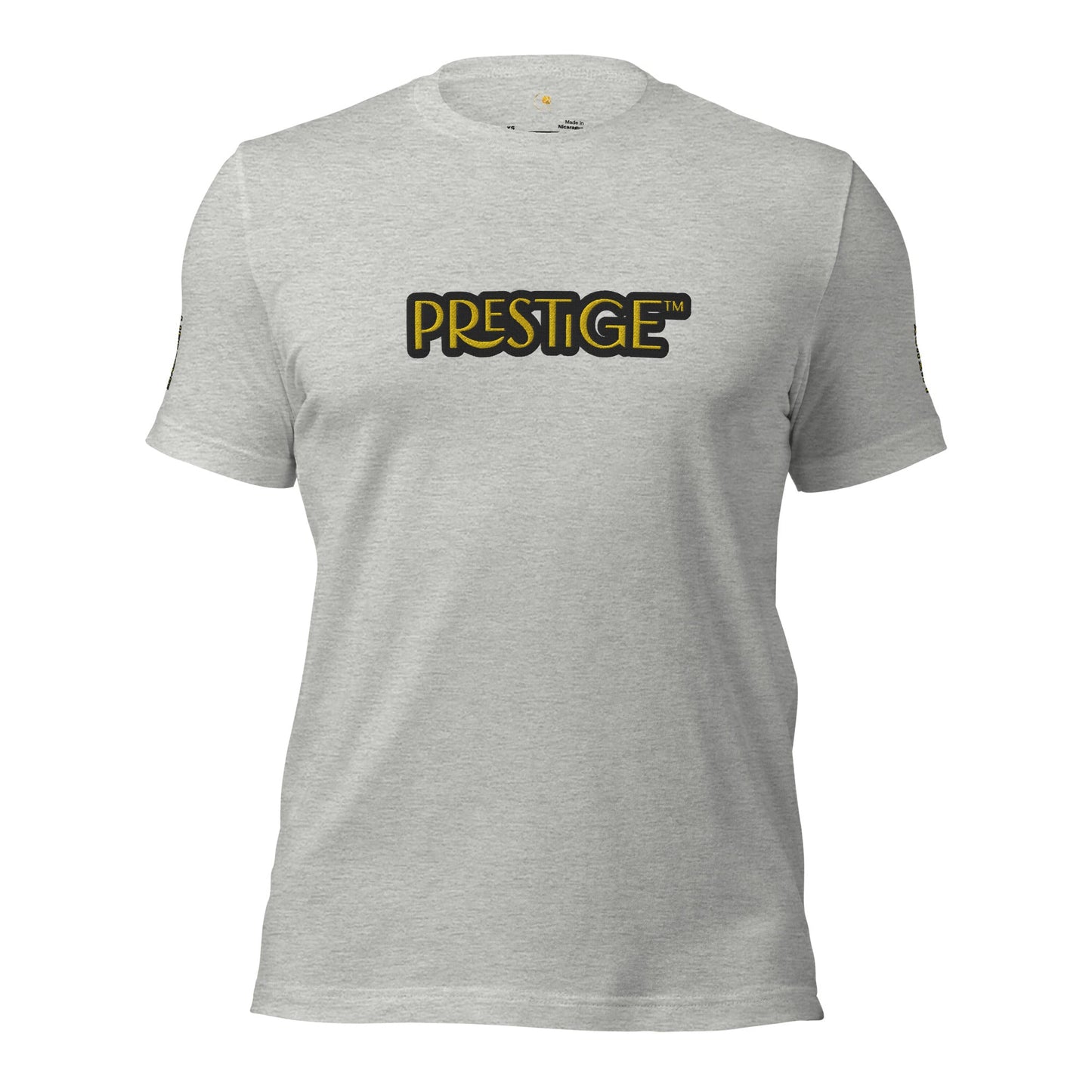 T-shirt Logo Texte Brodé Prestige™ Unisexe - Prestige SXM