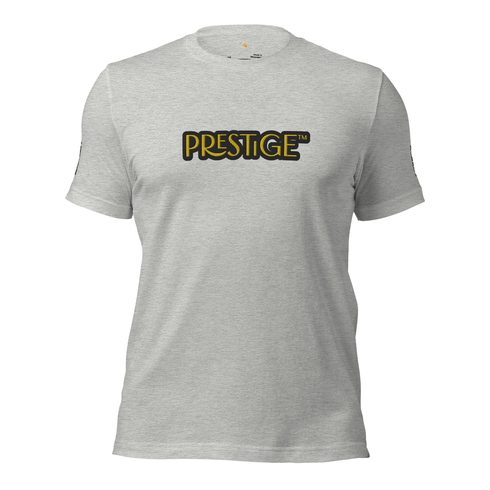 T-shirt Logo Texte Brodé Prestige™ Unisexe - Prestige SXM