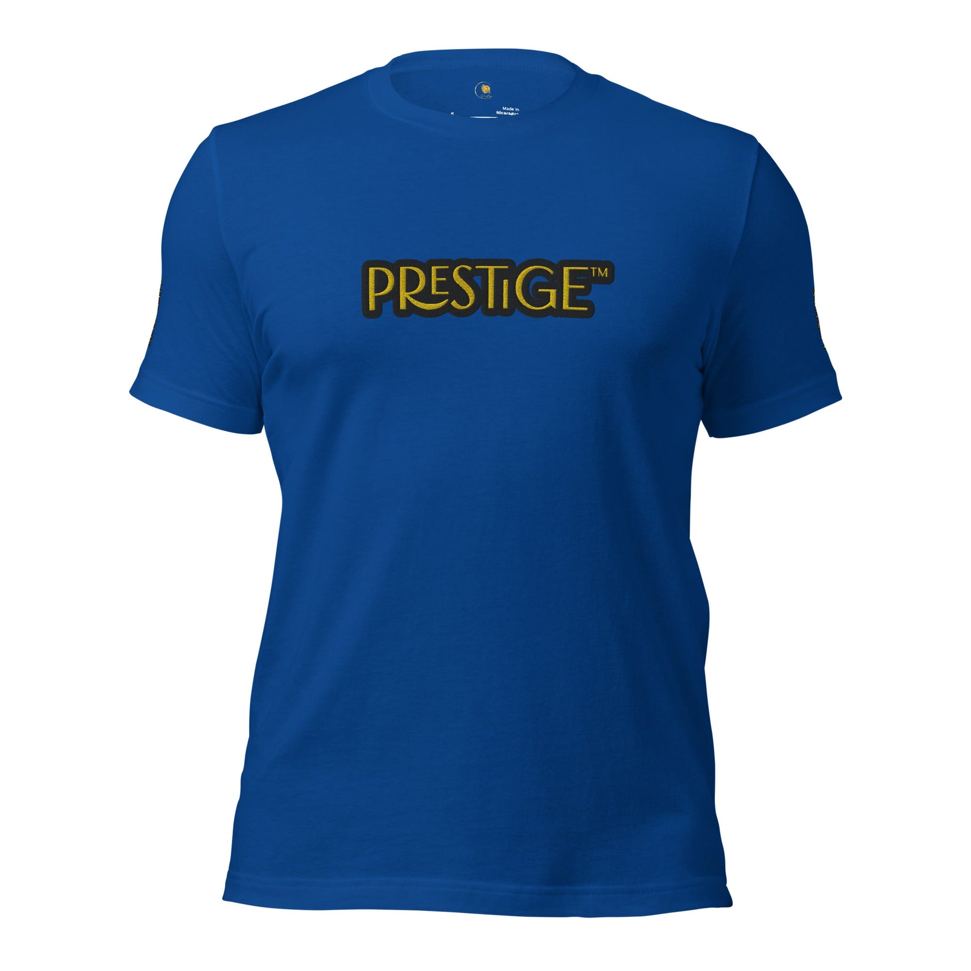 T-shirt Logo Texte Brodé Prestige™ Unisexe - Prestige SXM