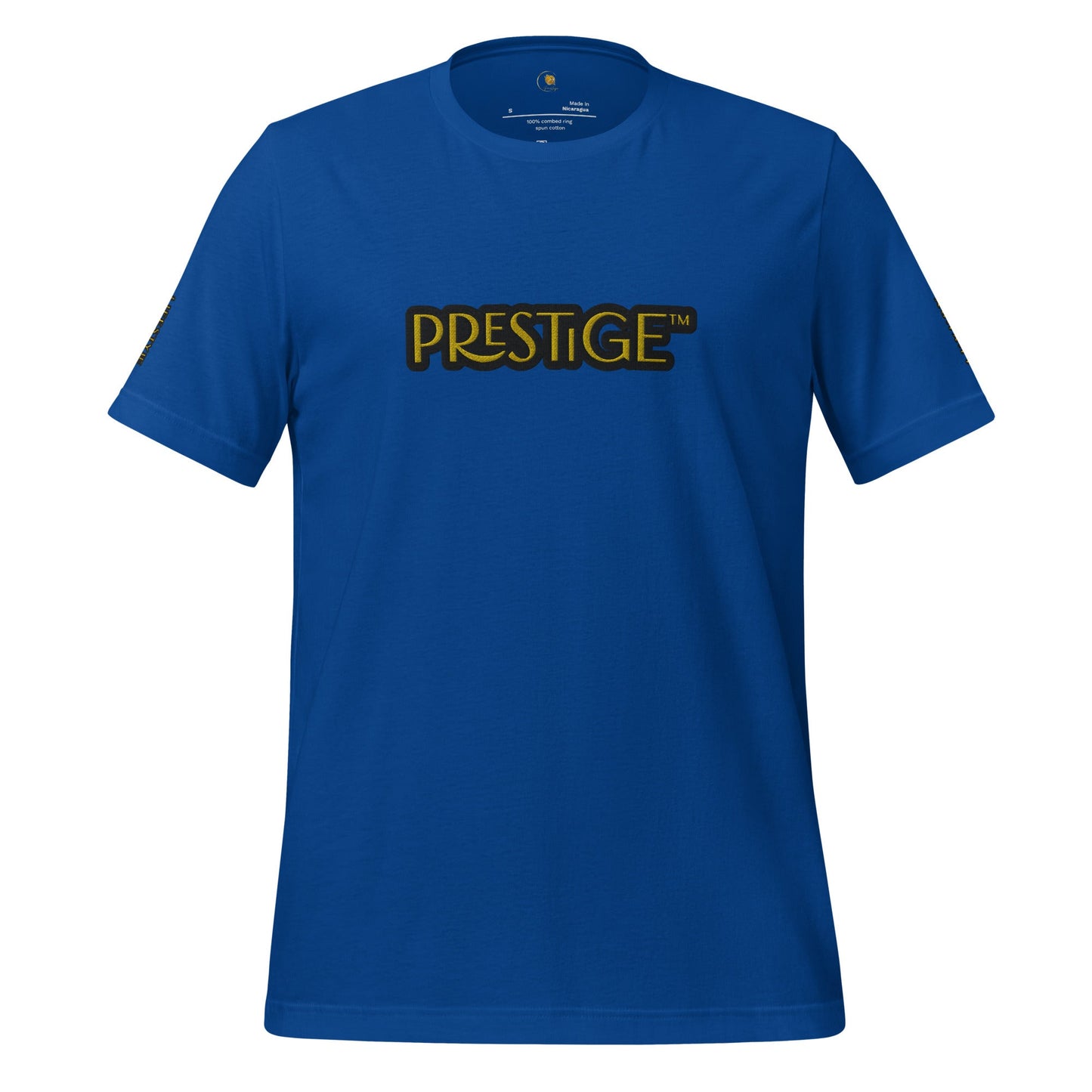 T-shirt Logo Texte Brodé Prestige™ Unisexe - Prestige SXM