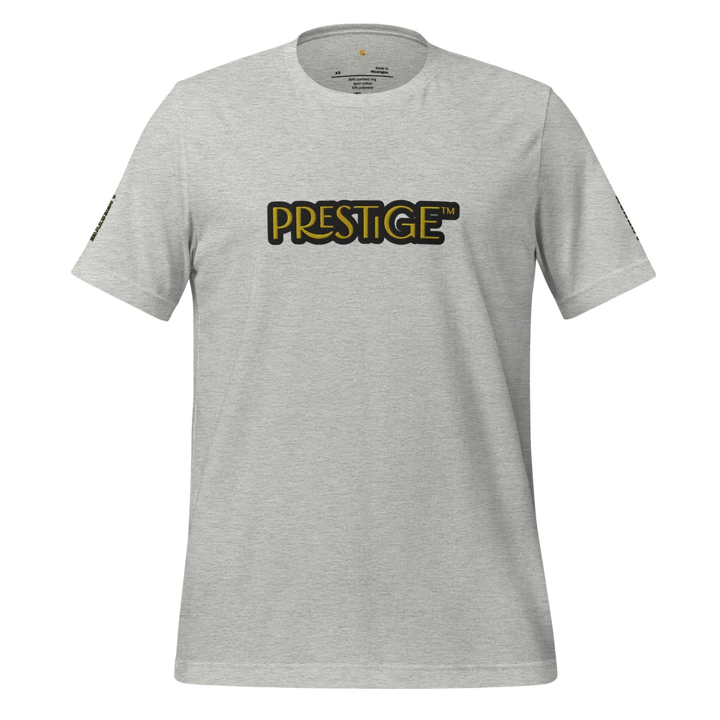 T-shirt Logo Texte Brodé Prestige™ Unisexe - Prestige SXM