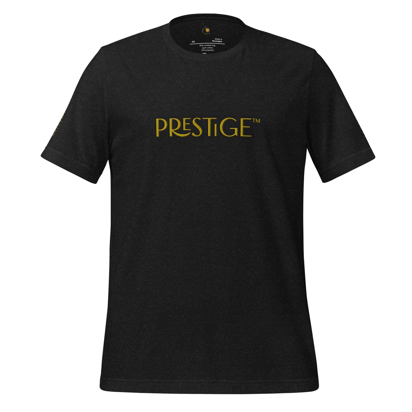 T-shirt Logo Texte Brodé Prestige™ Unisexe - Prestige SXM