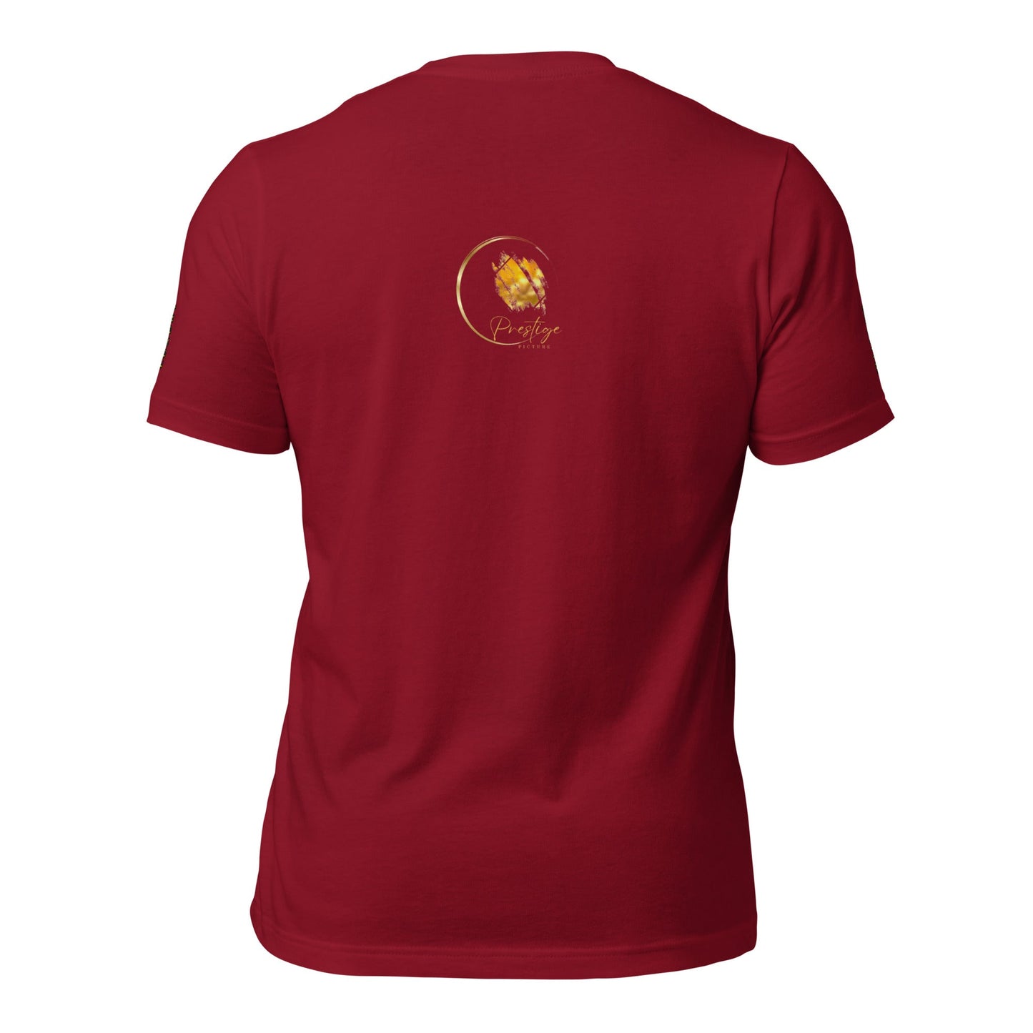 T-shirt Logo Texte Brodé Prestige™ Unisexe - Prestige SXM
