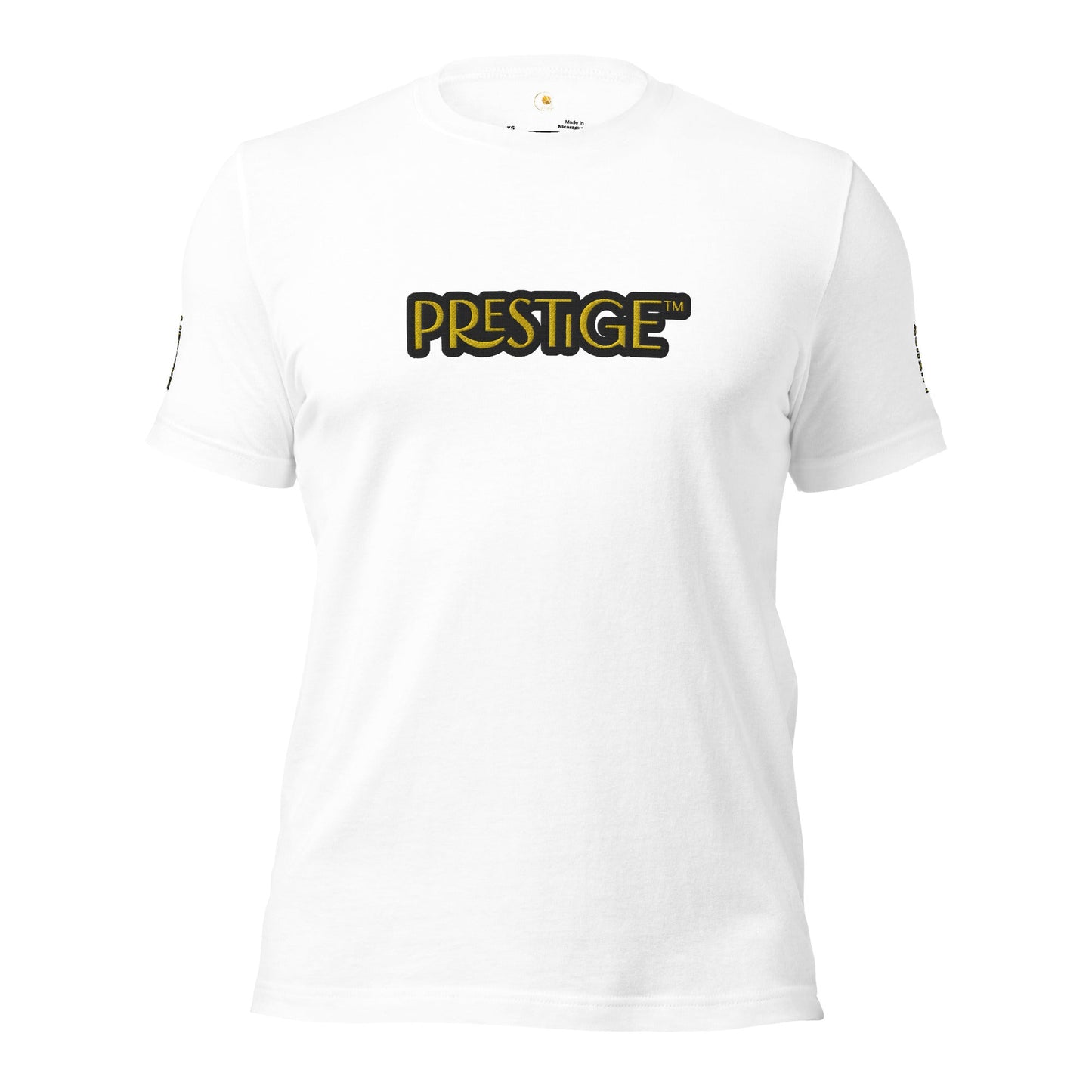 T-shirt Logo Texte Brodé Prestige™ Unisexe - Prestige SXM