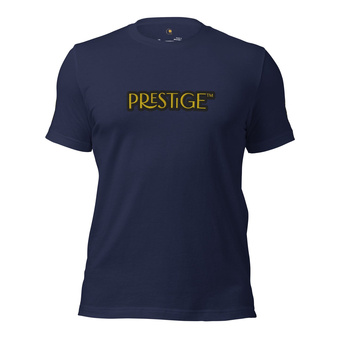 T-shirt Logo Texte Brodé Prestige™ Unisexe - Prestige SXM