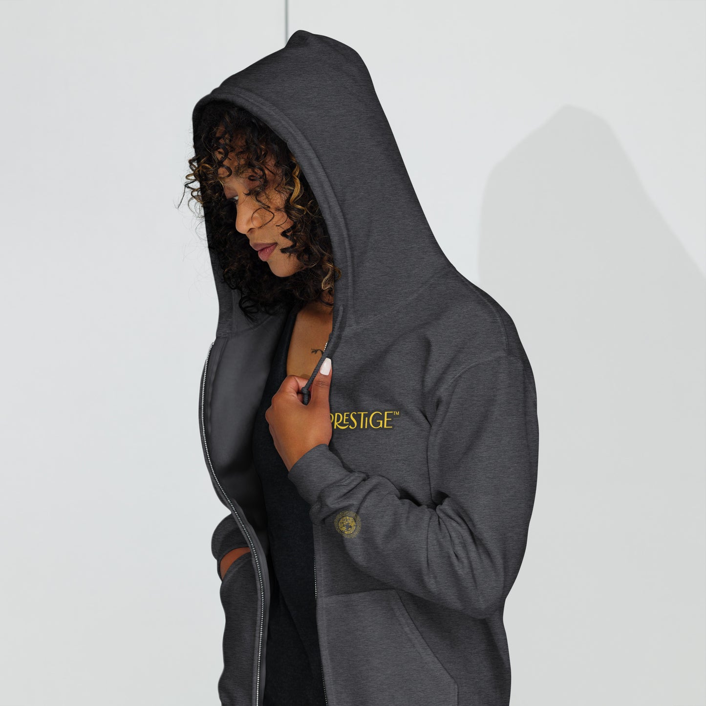 Prestige™ LUXURY DRAGON Unisex Heavyweight Full Zip Hoodie
