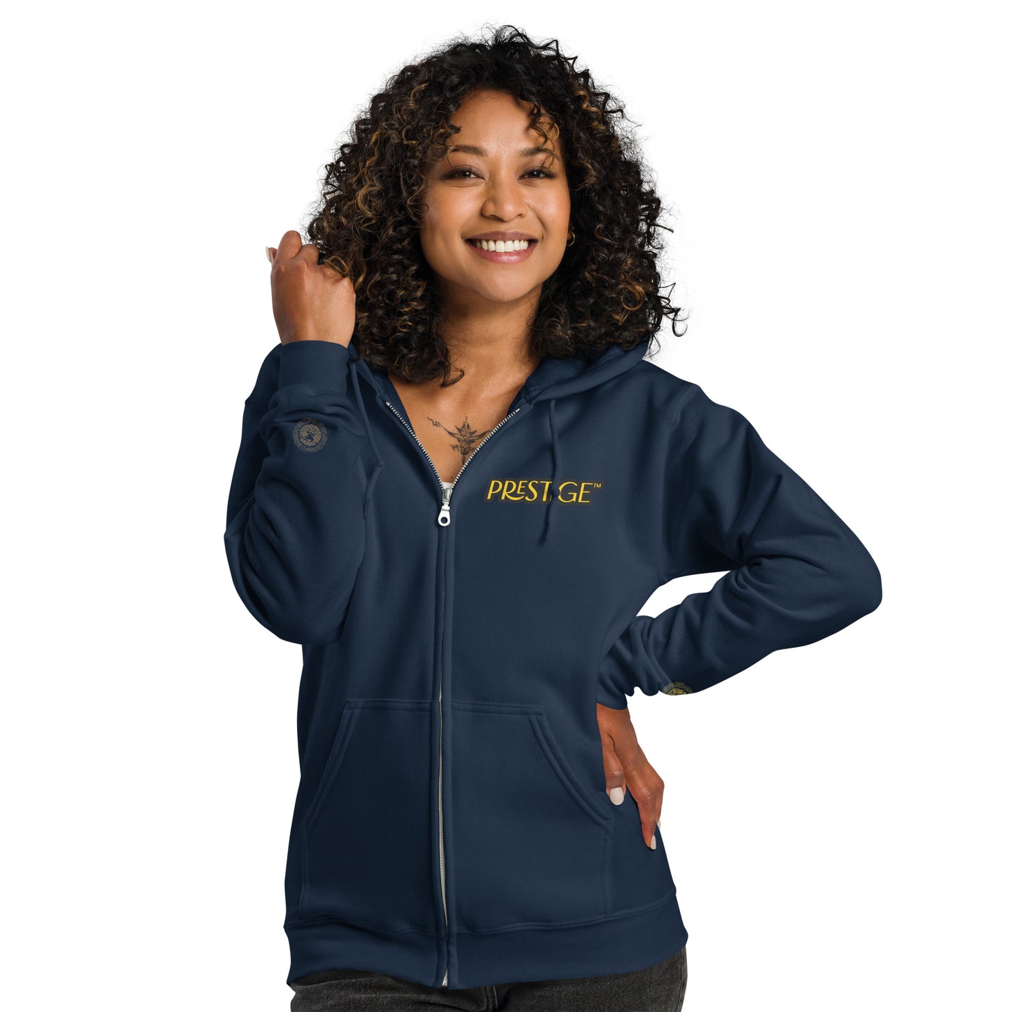Prestige™ LUXURY DRAGON Unisex Heavyweight Full Zip Hoodie