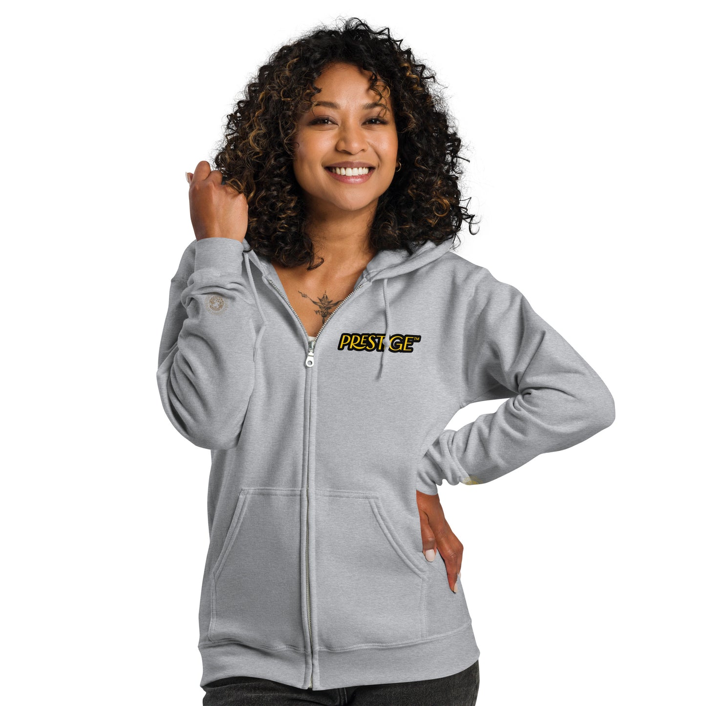 Prestige™ LUXURY DRAGON Unisex Heavyweight Full Zip Hoodie