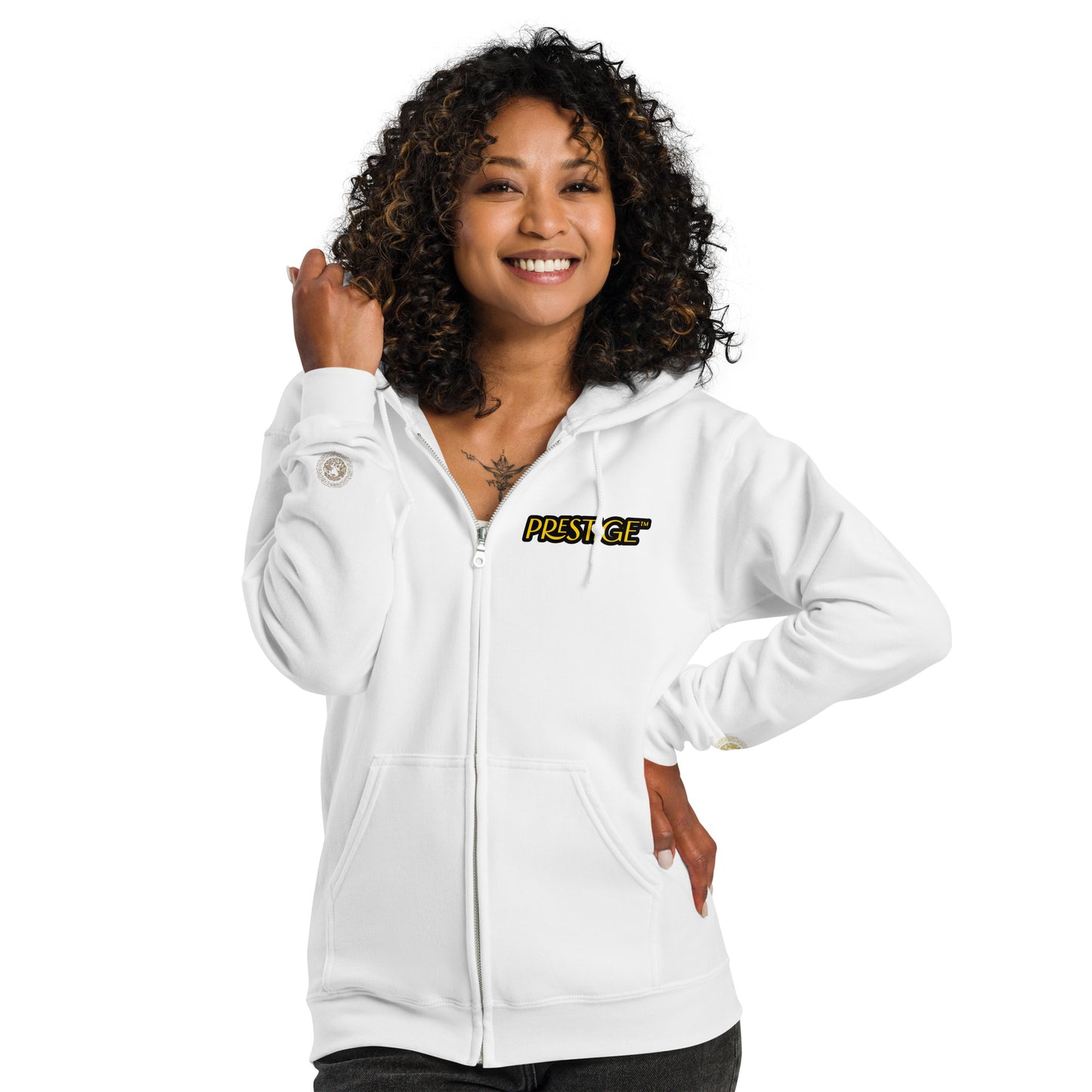Prestige™ LUXURY DRAGON Unisex Heavyweight Full Zip Hoodie