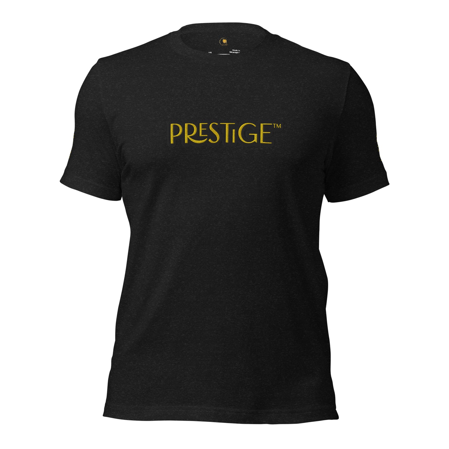T-shirt Logo Texte Brodé Prestige™ Unisexe - Prestige SXM