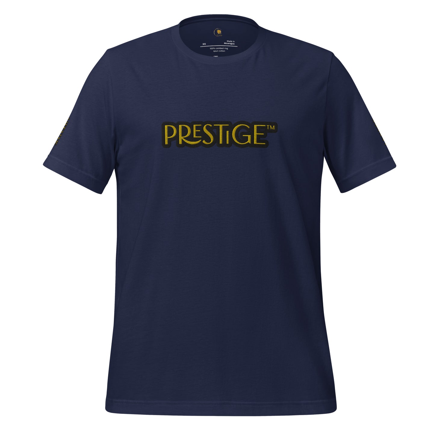T-shirt Logo Texte Brodé Prestige™ Unisexe - Prestige SXM