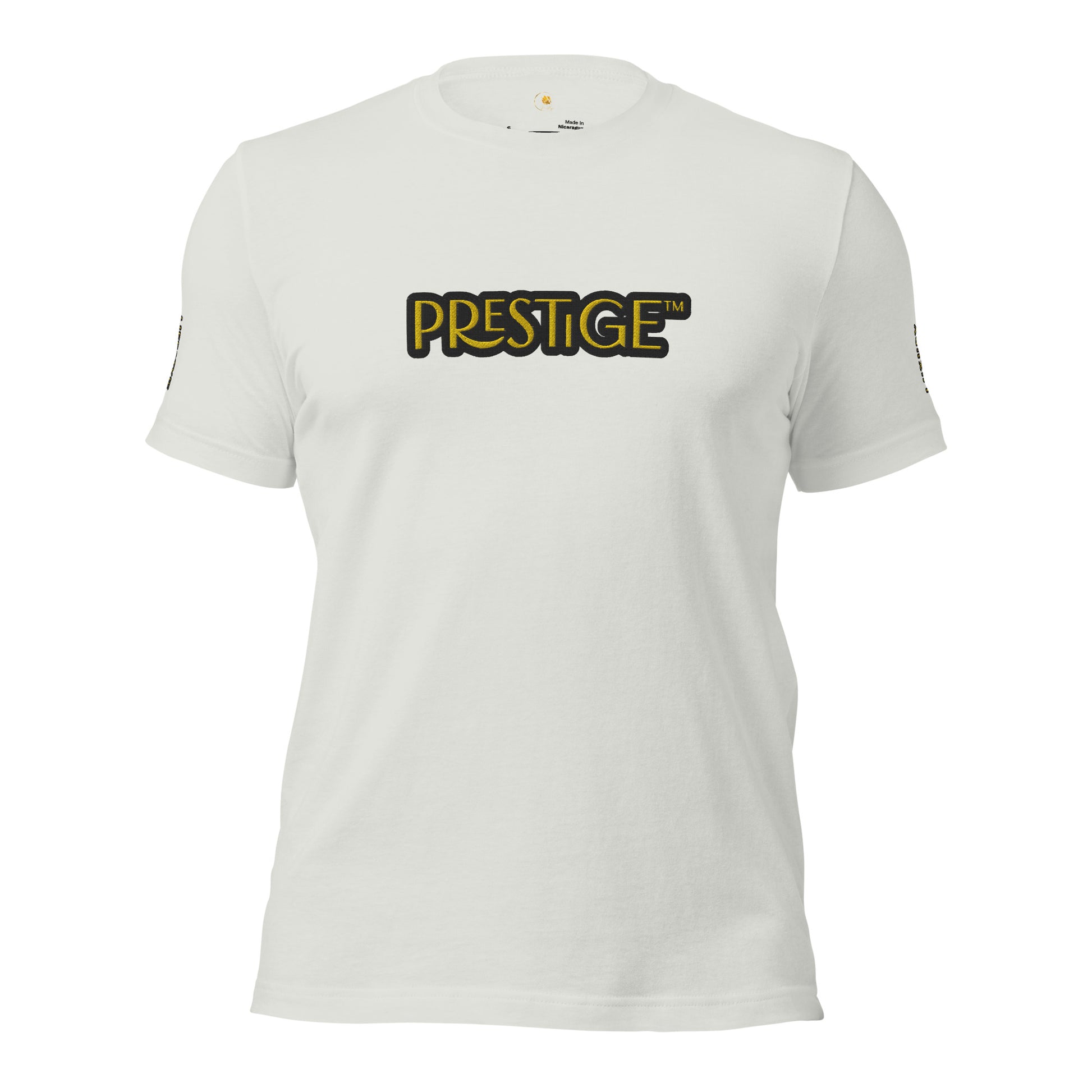 T-shirt Logo Texte Brodé Prestige™ Unisexe - Prestige SXM