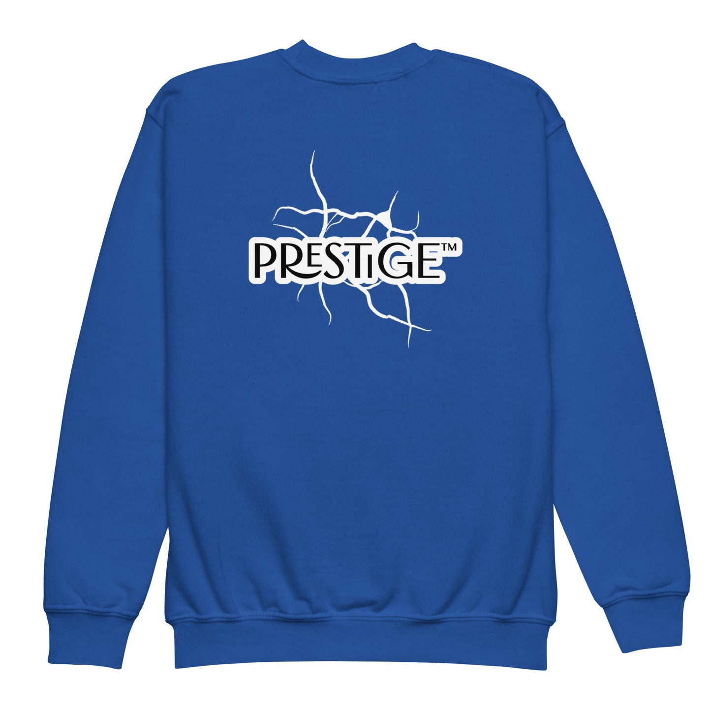 Sweat classique enfant Unisexe en Gildan 18000B Prestige™ Noir et Blanc NEW STYLE - Prestige SXM