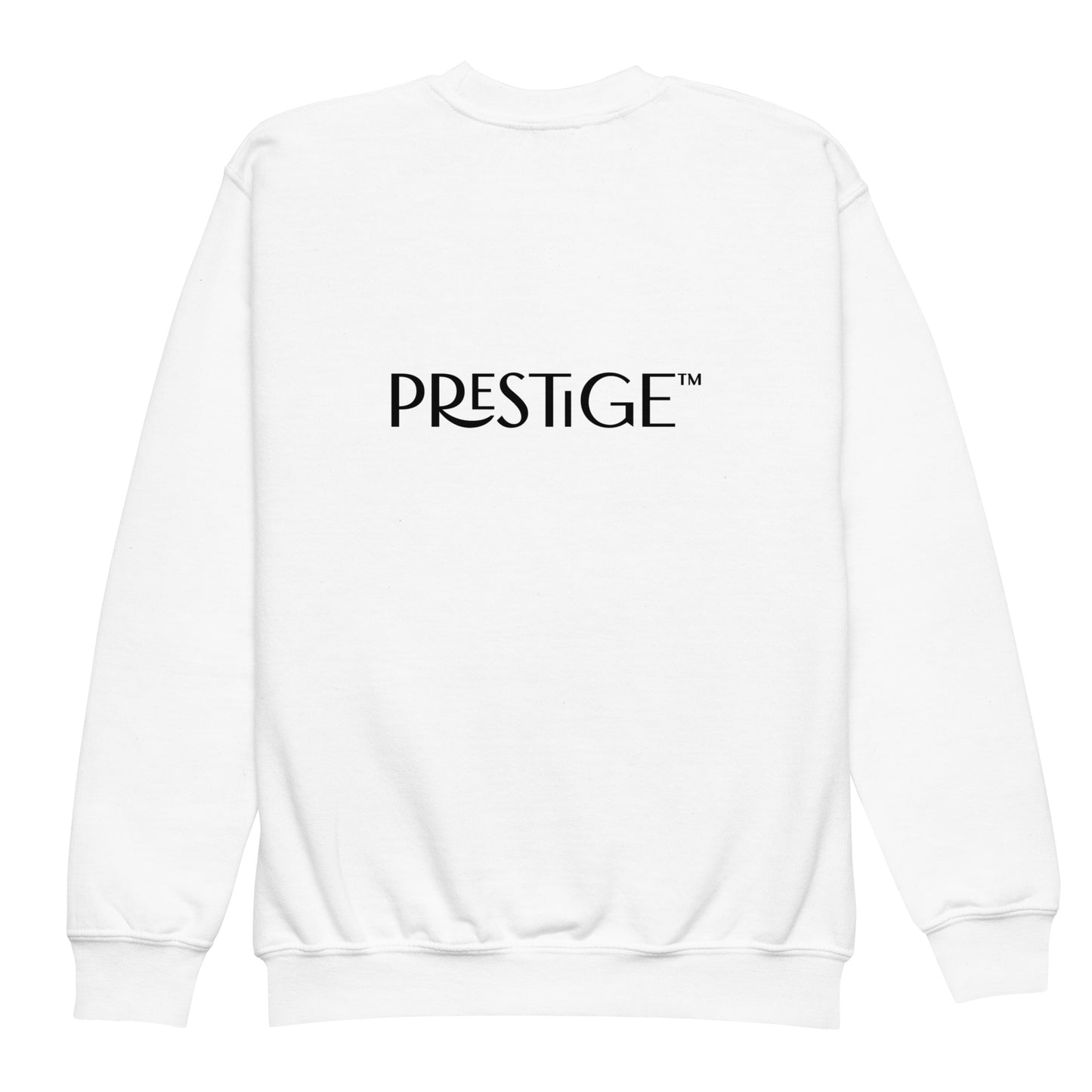 Sweat classique enfant Unisexe en Gildan 18000B Prestige™ Noir et Blanc NEW STYLE - Prestige SXM