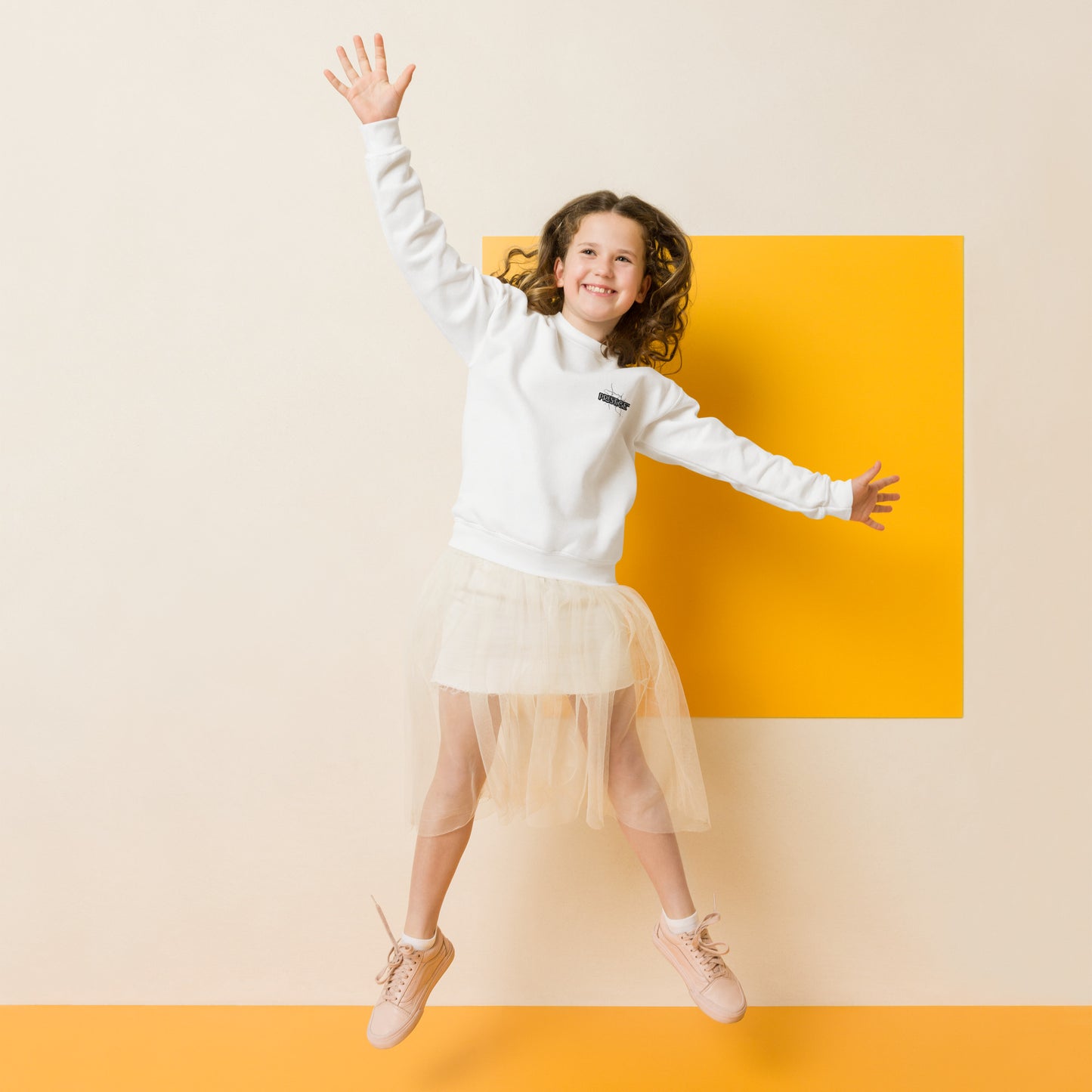 Sweat classique enfant Unisexe en Gildan 18000B Prestige™ Noir et Blanc NEW STYLE - Prestige SXM