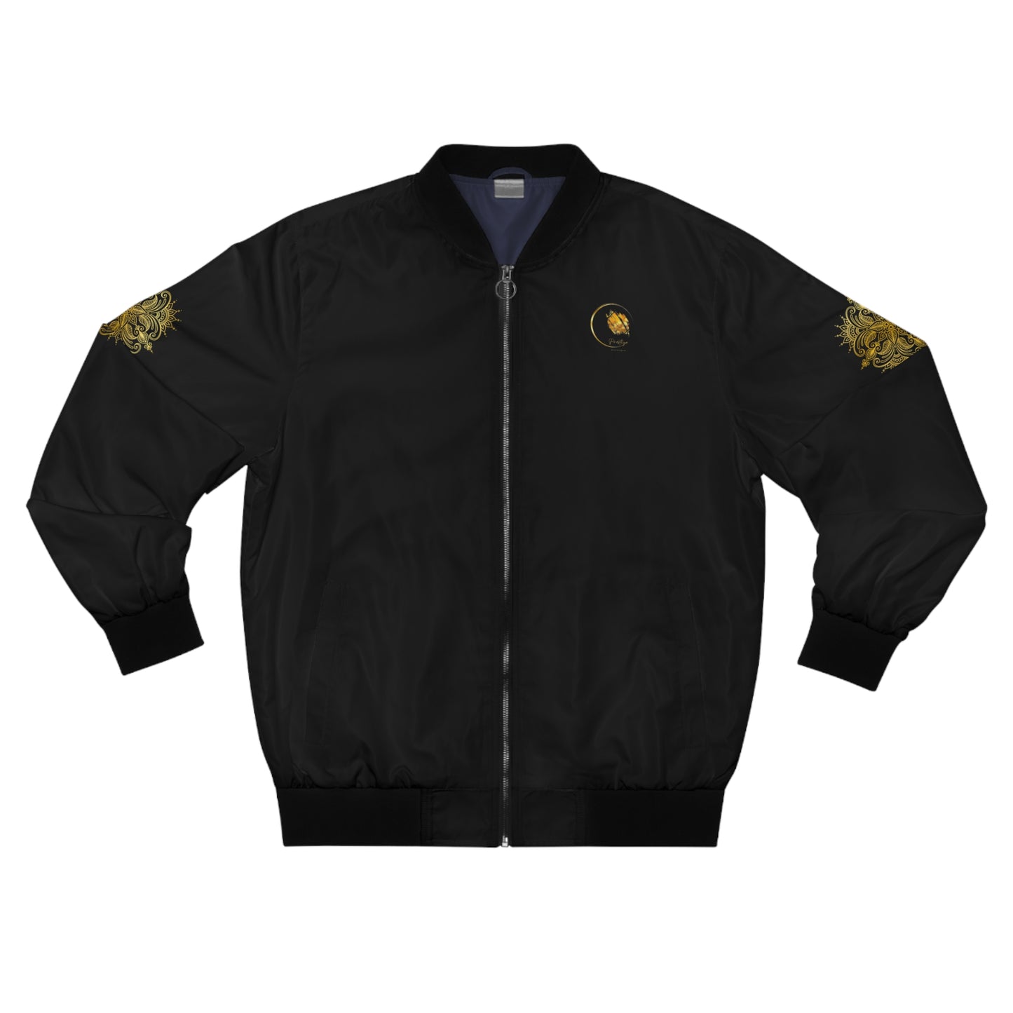 Prestige™ Herren-Bomberjacke in Schwarz und Gold