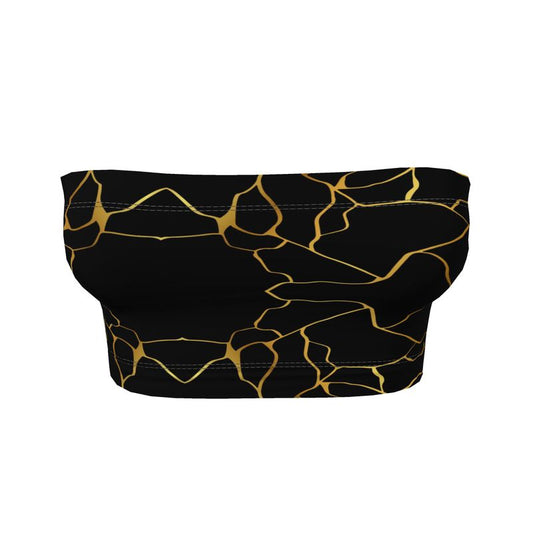 Brassière bandeau Doublé Prestige™ Noir et Or Filament