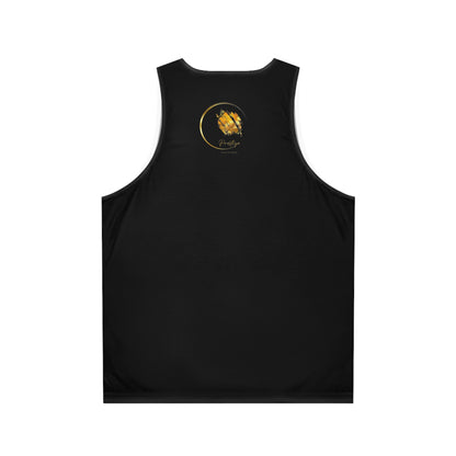 Prestige™ LOVE SXM Unisex-Tanktop Schwarz und Gold