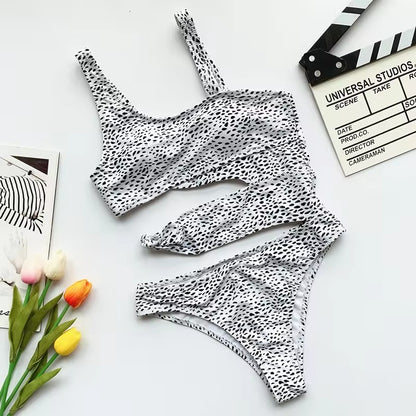 Monokini Sexy à découpes flatteuses et soutien Push Up pour femme