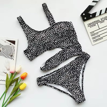 Monokini Sexy à découpes flatteuses et soutien Push Up pour femme