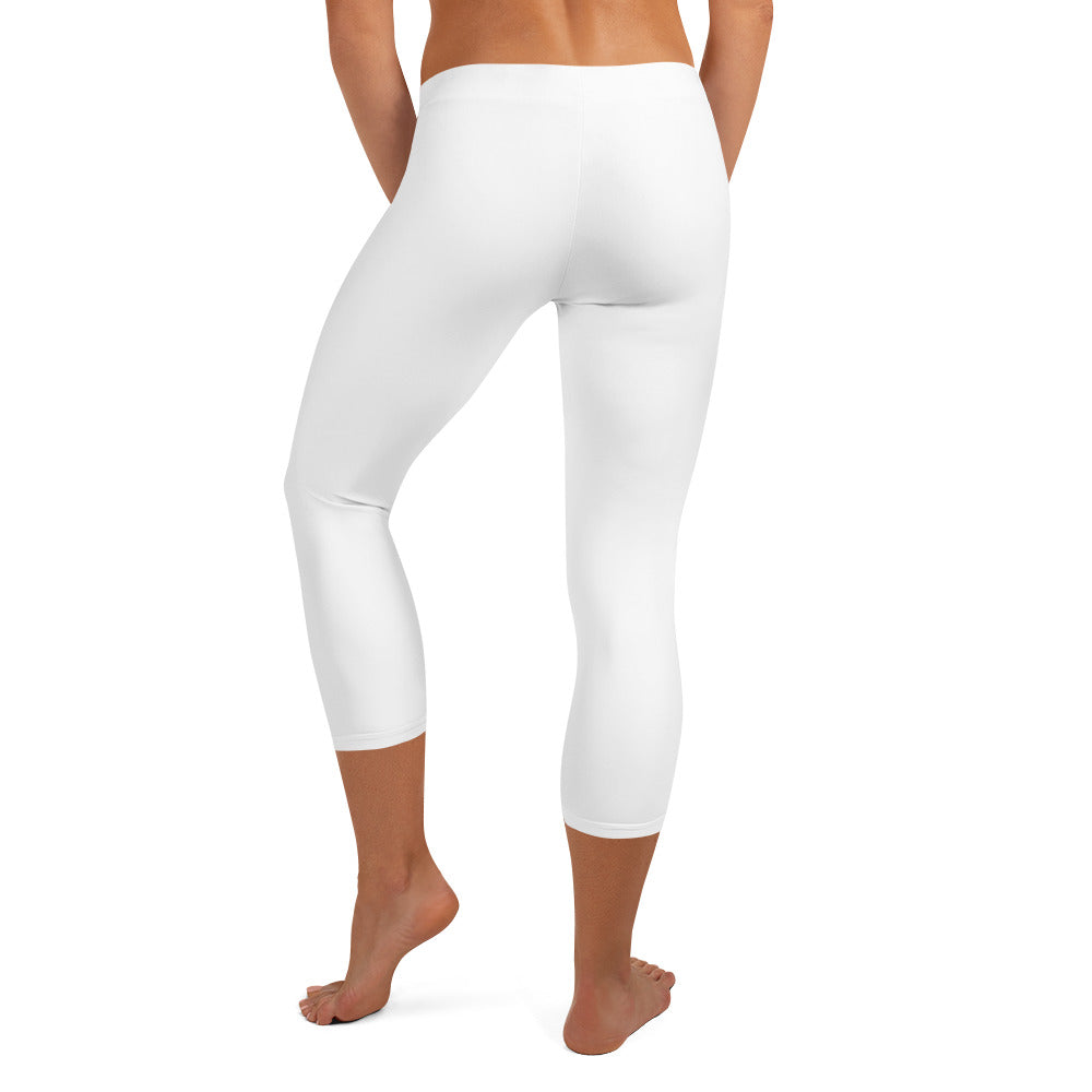 Prestige™ kurze reinweiße Leggings