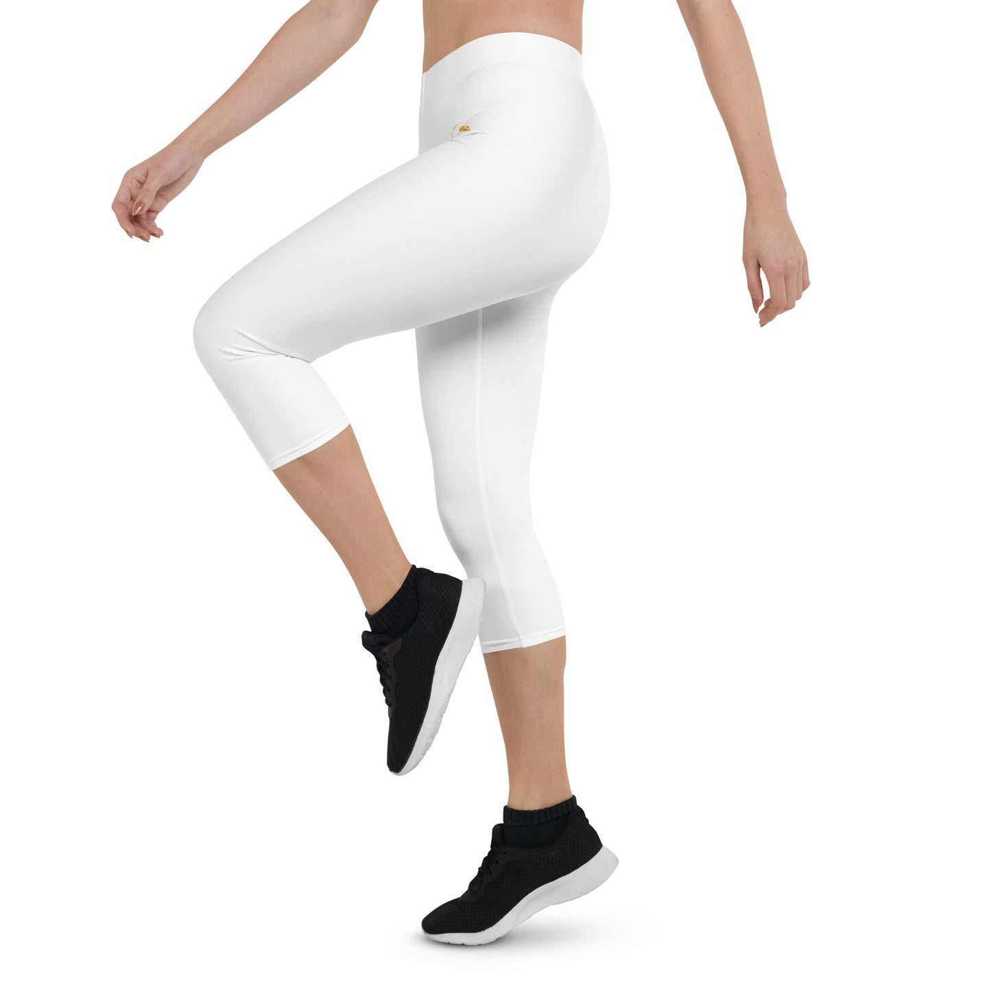 Prestige™ kurze reinweiße Leggings