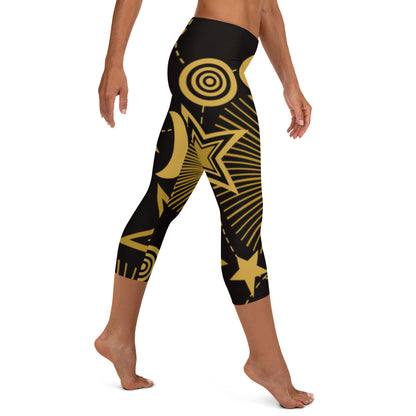 Prestige™ Short Univers Leggings Schwarz