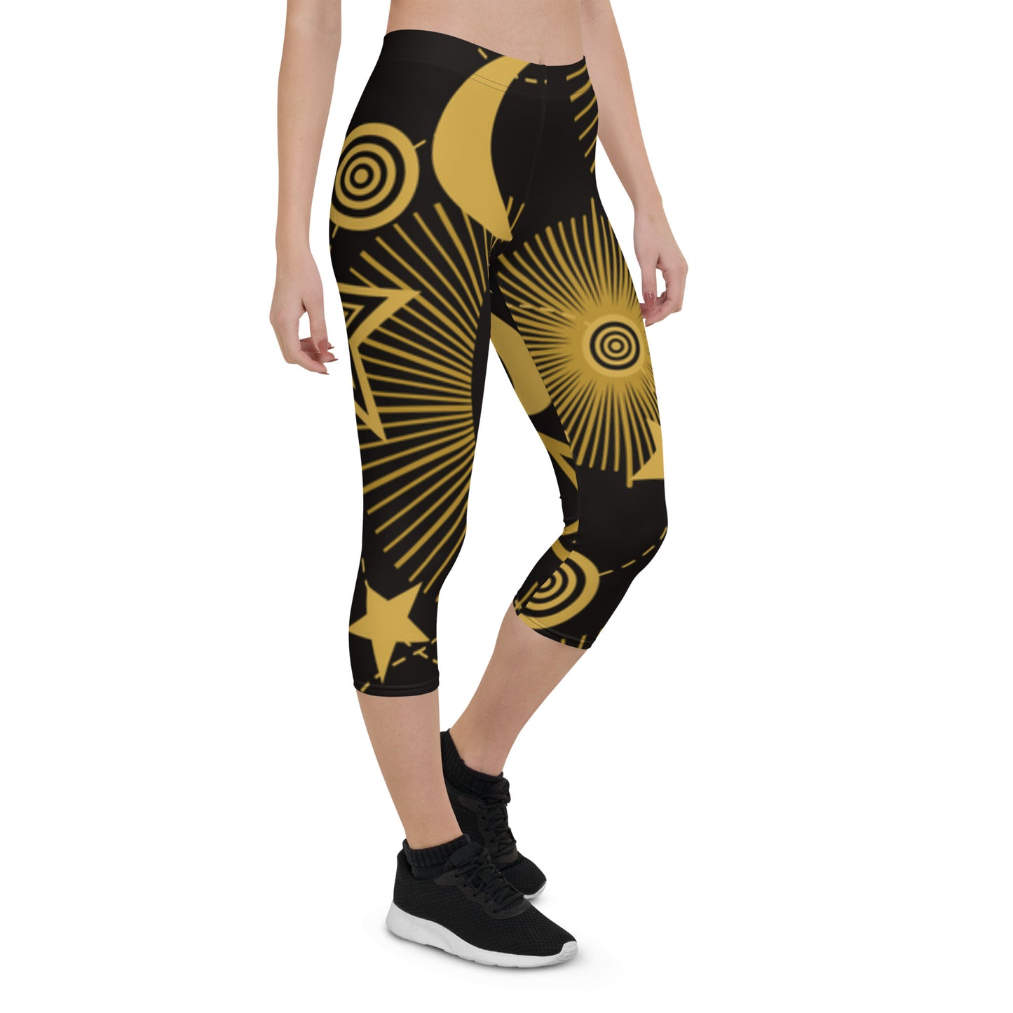 Prestige™ Short Univers Leggings Schwarz