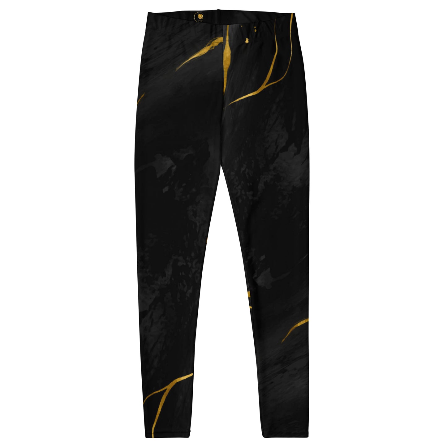 Leggings de Sport Prestige™ Marbre Noir & Or