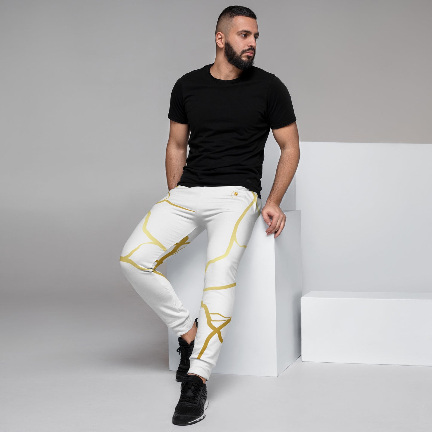 Jogging Pour Homme Prestige™ Blanc & Or