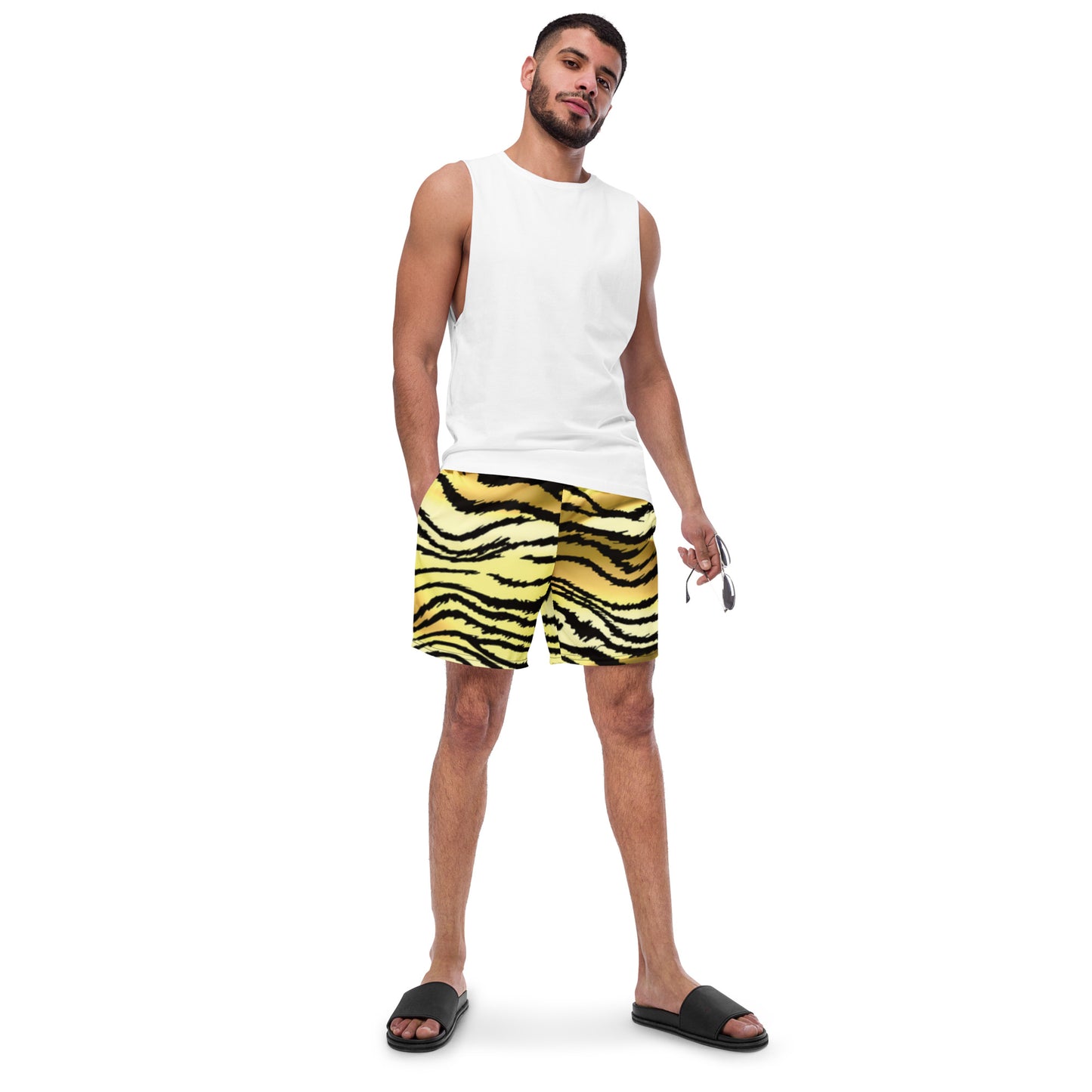 Short de bain tigre d'or Prestige™ Homme