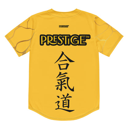 Prestige™ Yellow &amp; Gold Filament Recycled Baseball Jersey