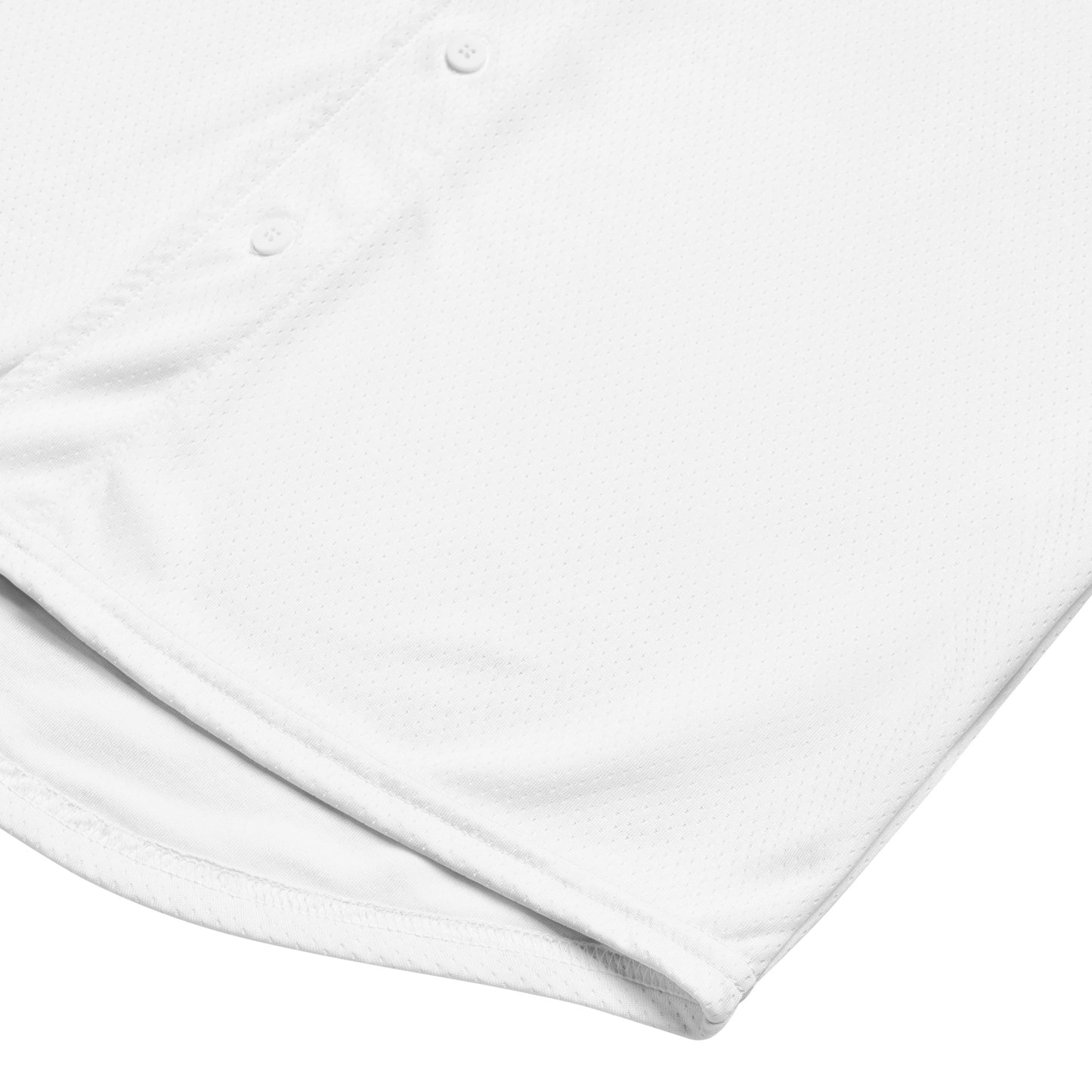 Maillot de baseball recyclé Prestige™ Blanc et Or Filament