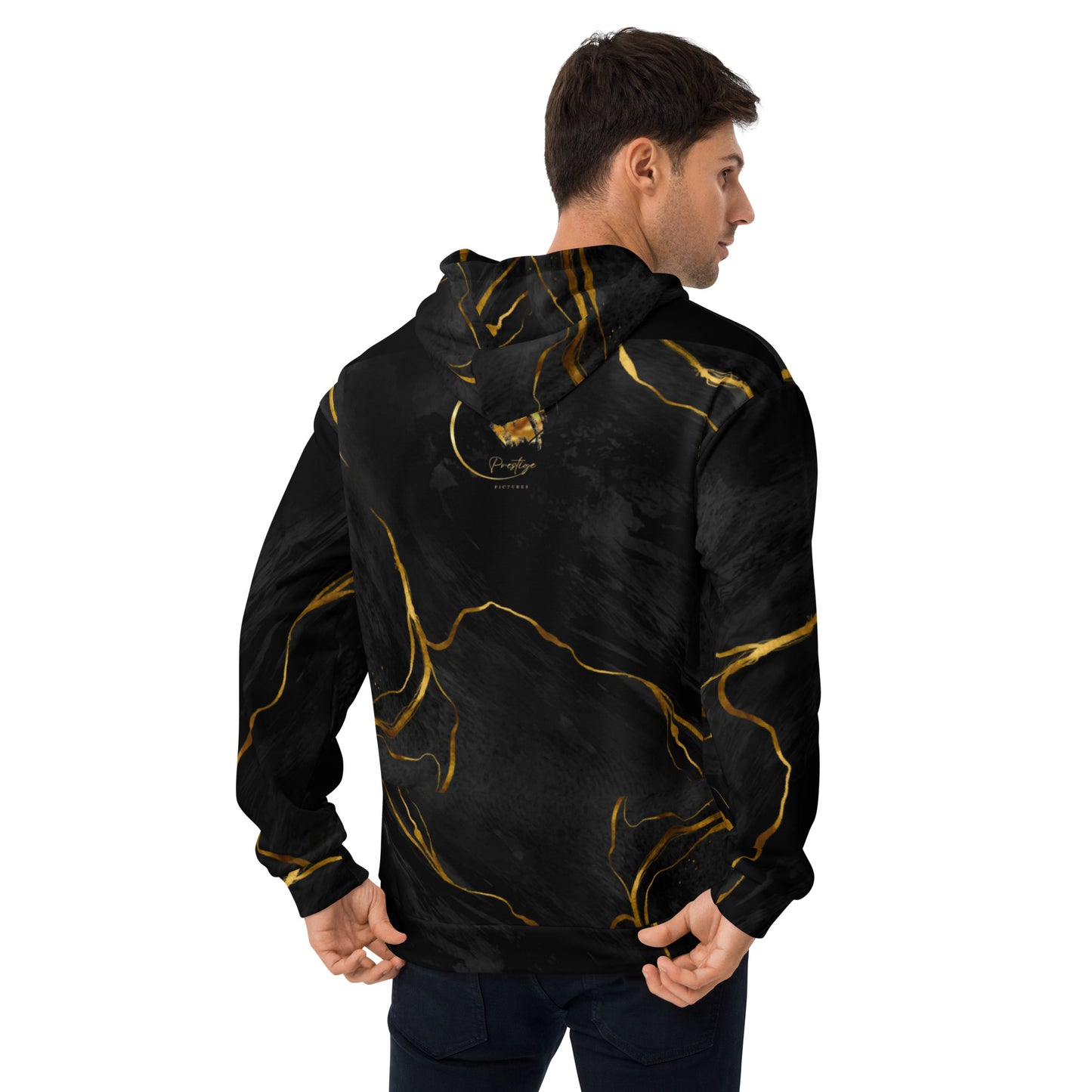 Black & Gold Unisex Hoodie 