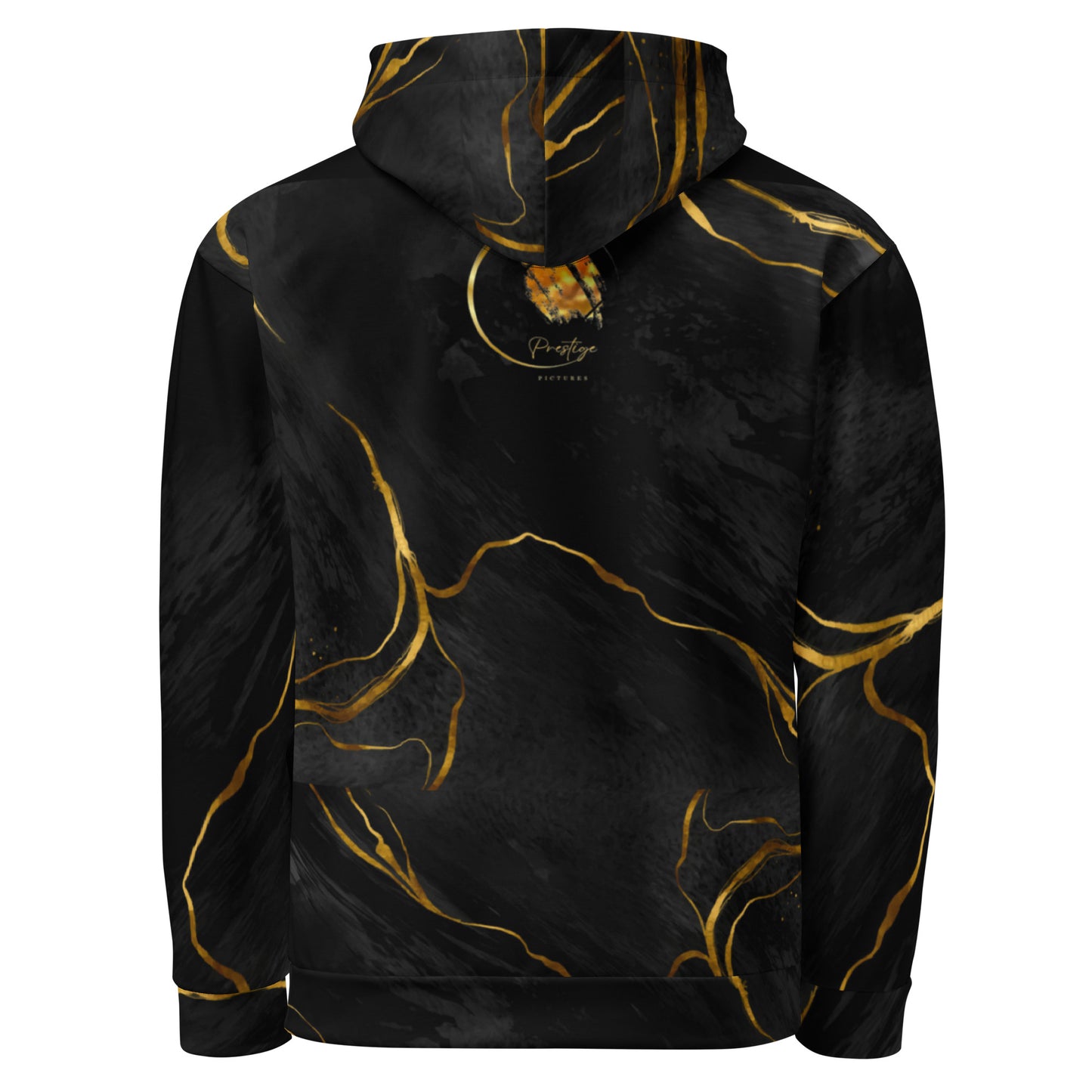 Black & Gold Unisex Hoodie 