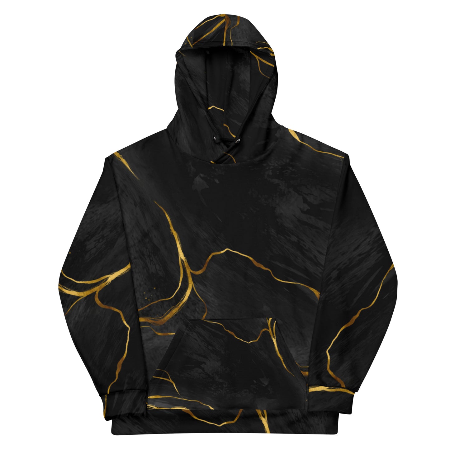 Black & Gold Unisex Hoodie 