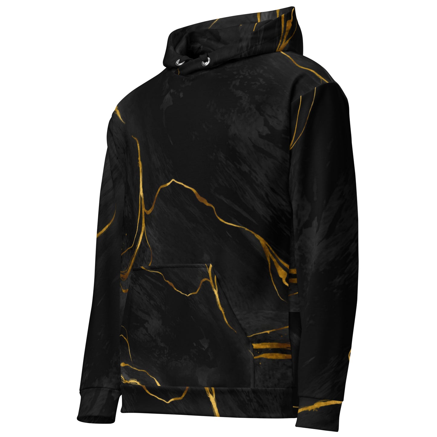 Black & Gold Unisex Hoodie 