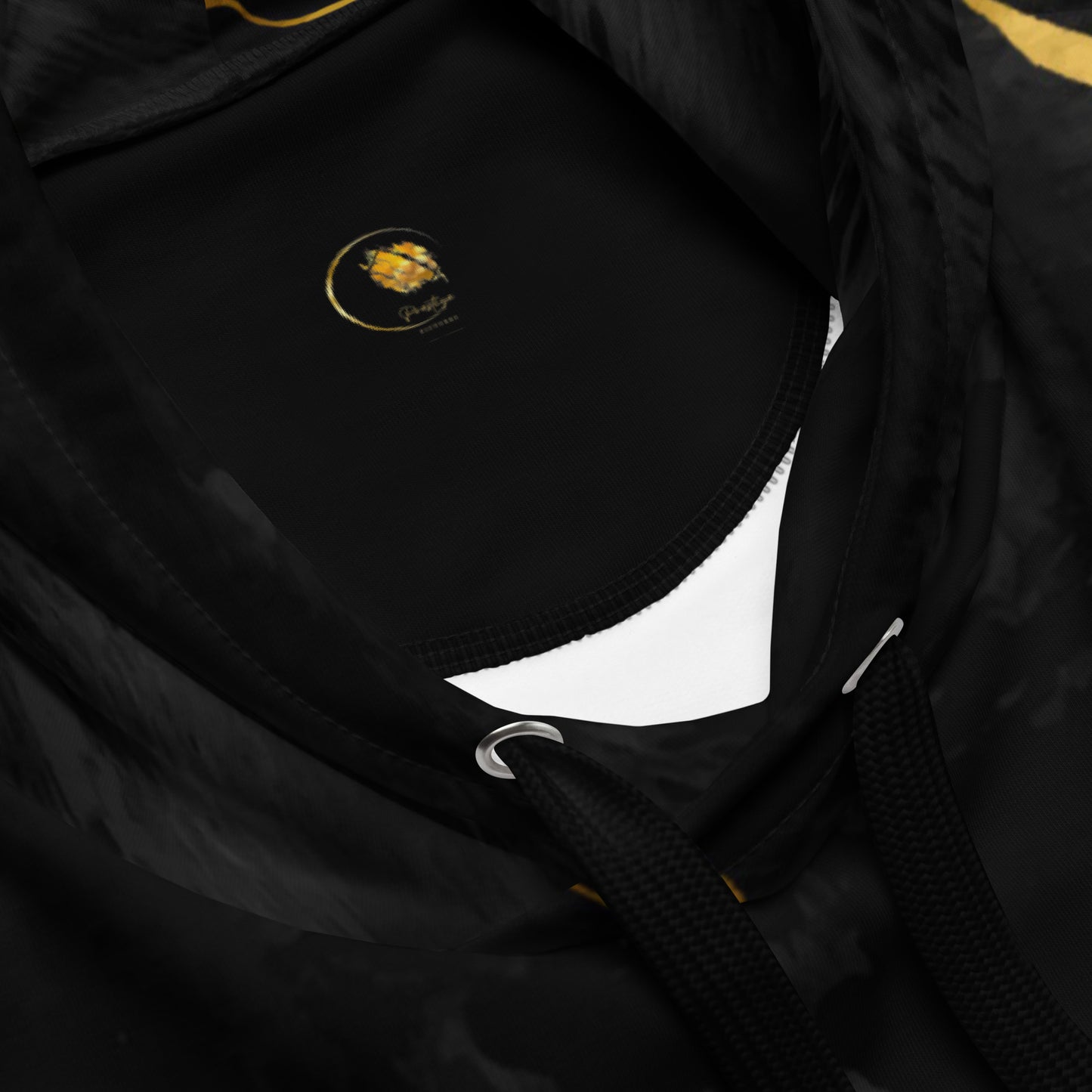 Black & Gold Unisex Hoodie 