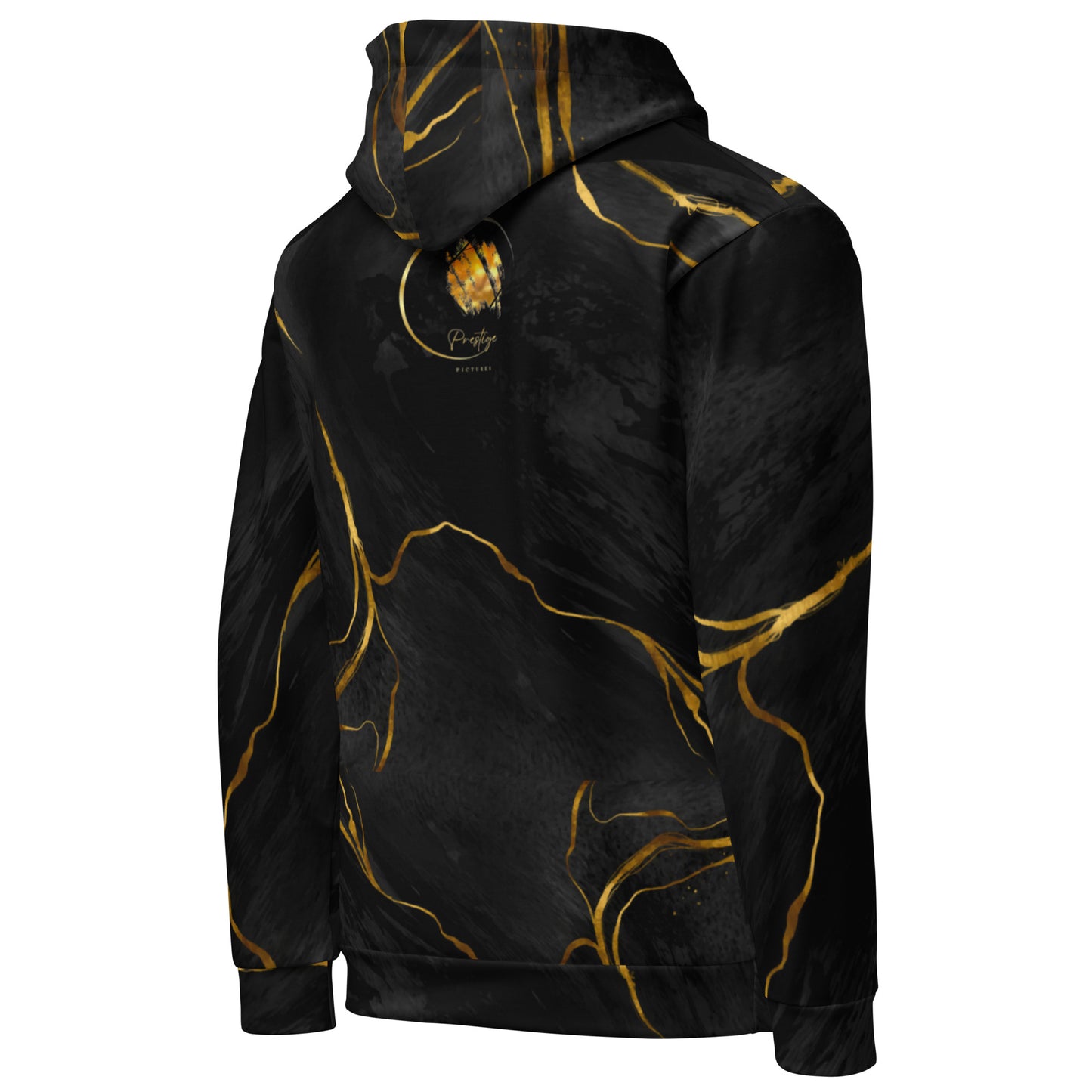 Black & Gold Unisex Hoodie 